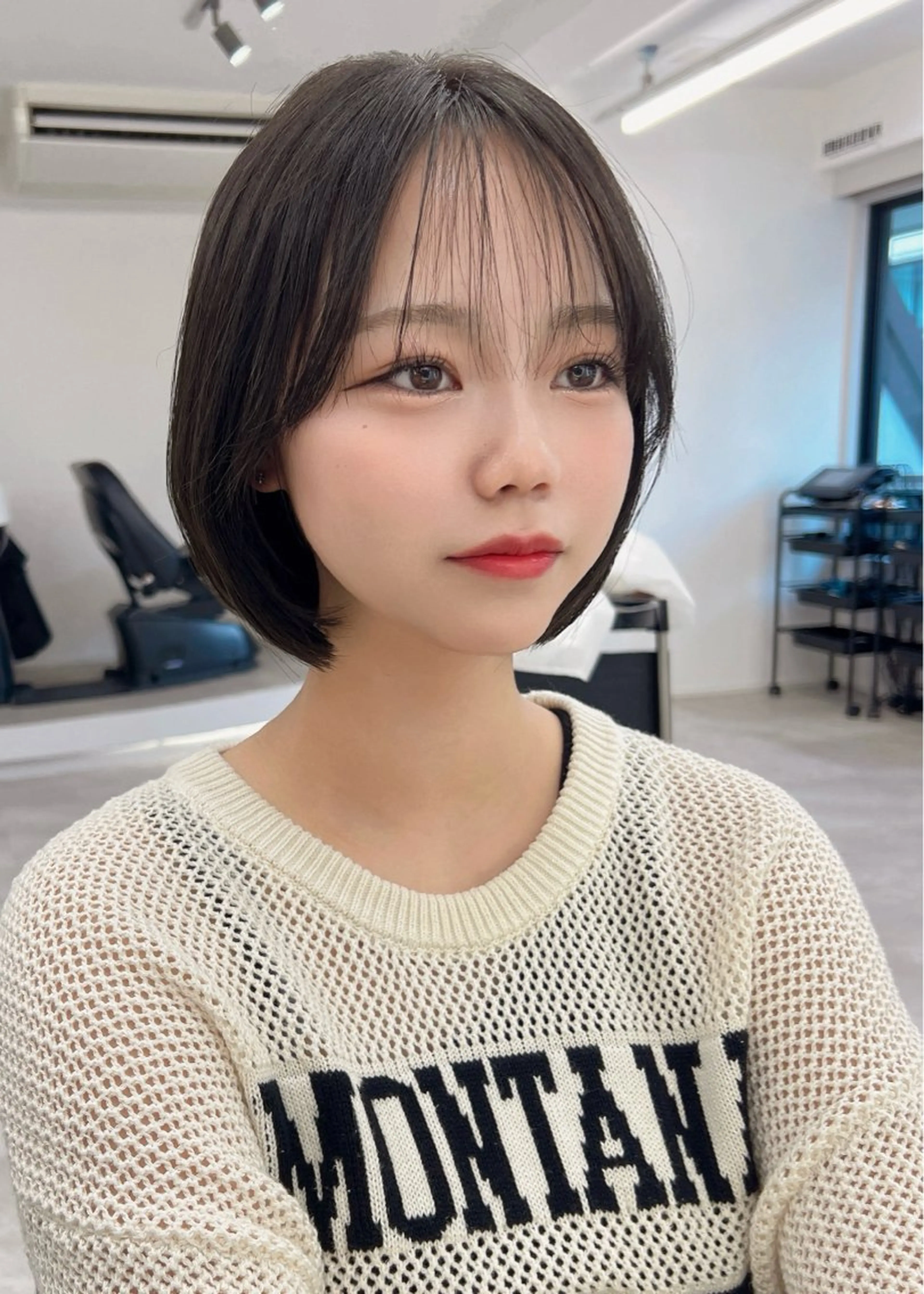 ショート 切りっぱなしボブ 前下がりボブ ショートボブ ボブ タンバルモリ ショート/ ボブ/今井皓のヘアスタイル