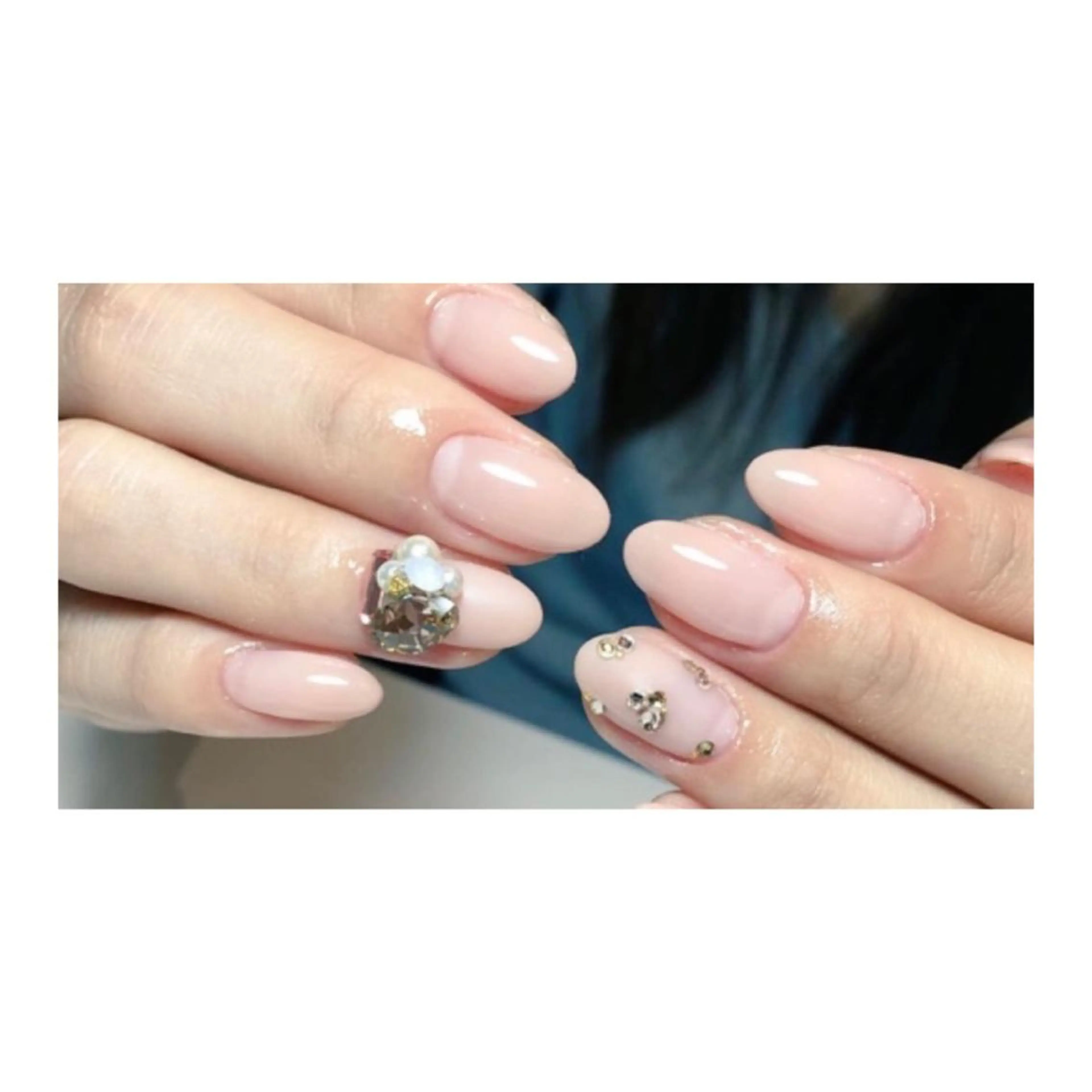 ネイル ワンカラーネイル ハンドネイル M nail 個人サロン𓆉♥︎のネイルデザイン