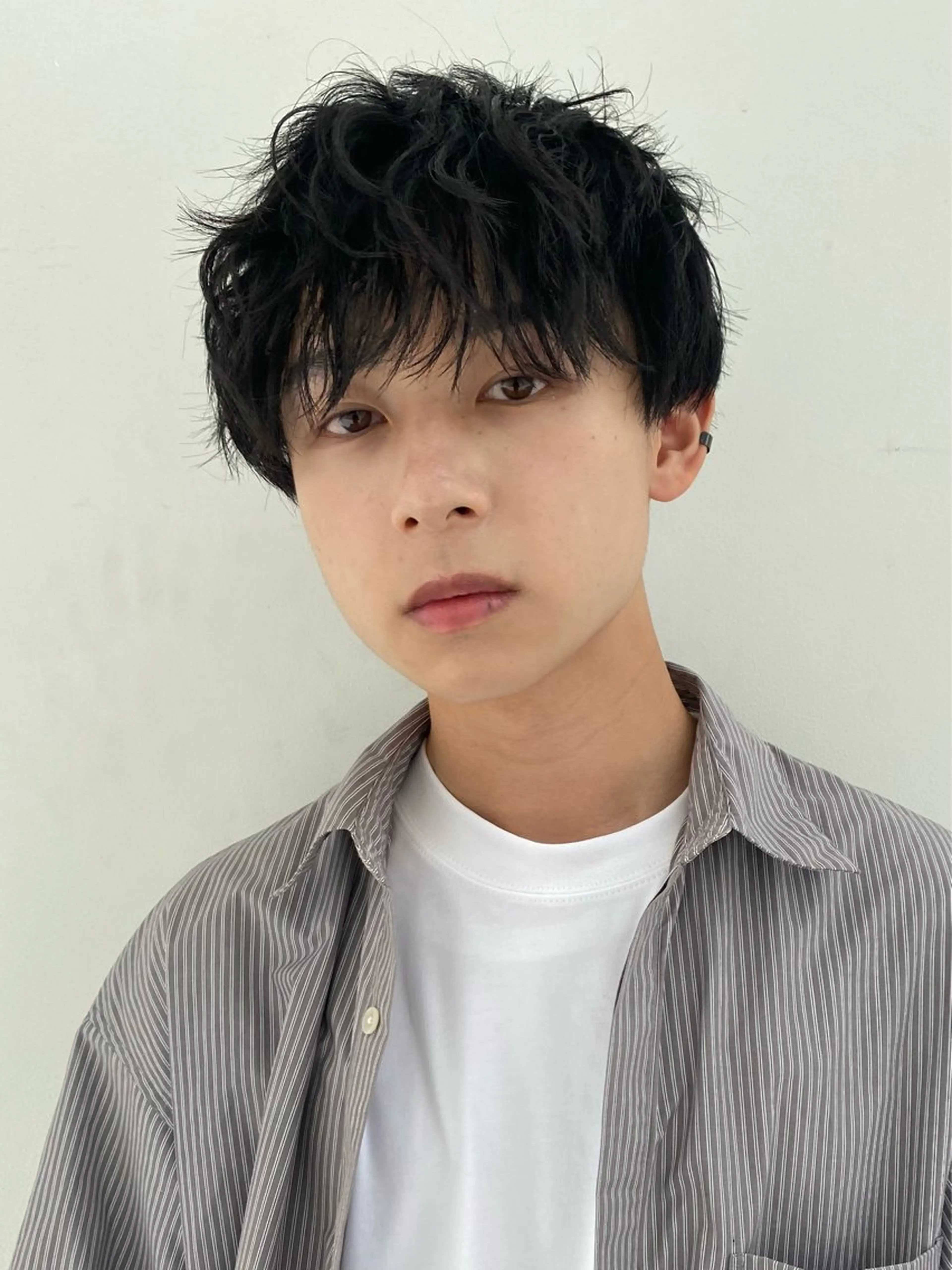 パーマ メンズ メンズパーマ メンズツイストパーマ ツイストパーマ カット 表参道/メンズカット 眉ワックス/坂入朱美の眉毛・アイブロウイメージ