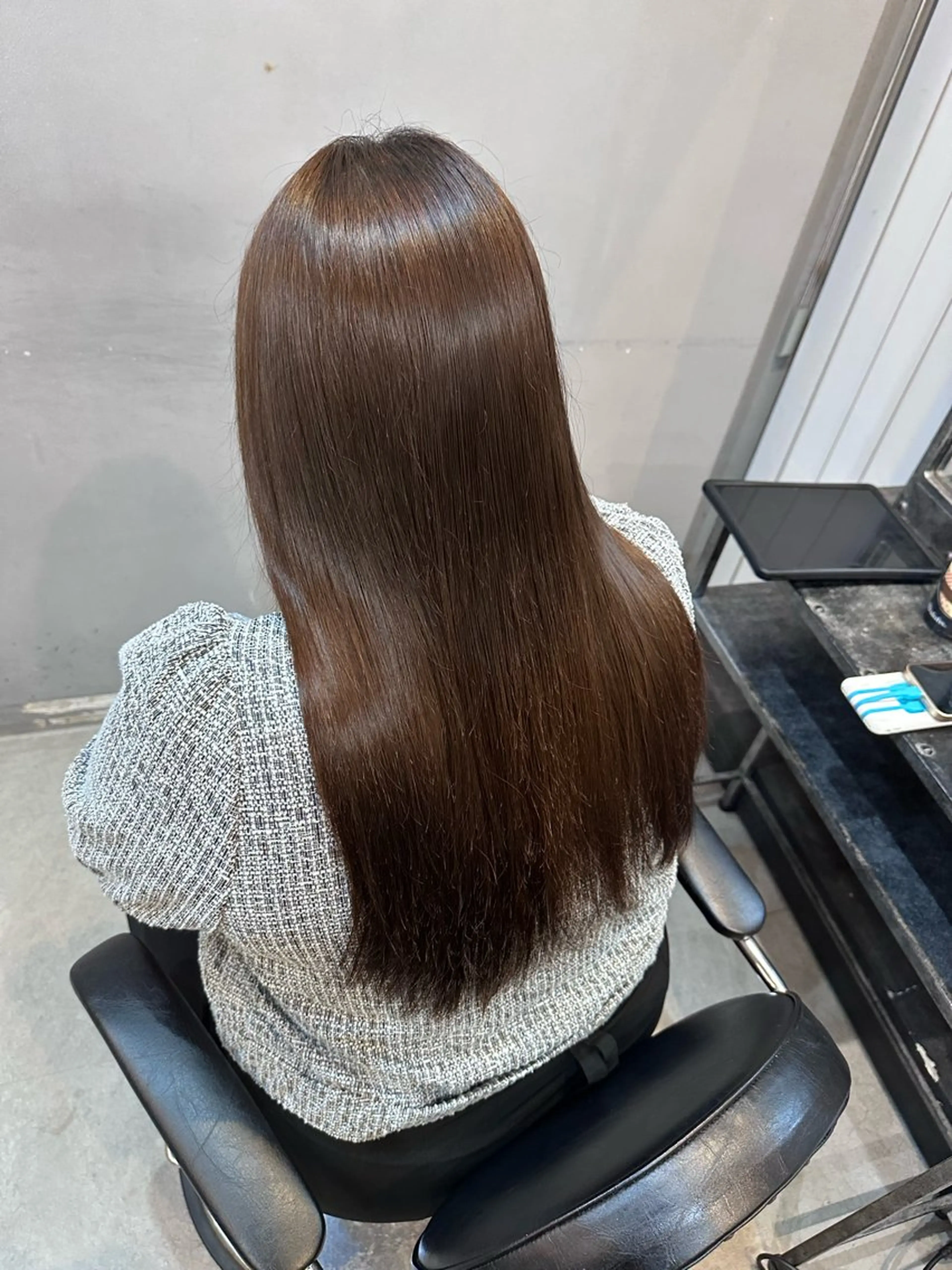 ロング パーマ 髪質改善・艶カラー HIROTOのヘアスタイル