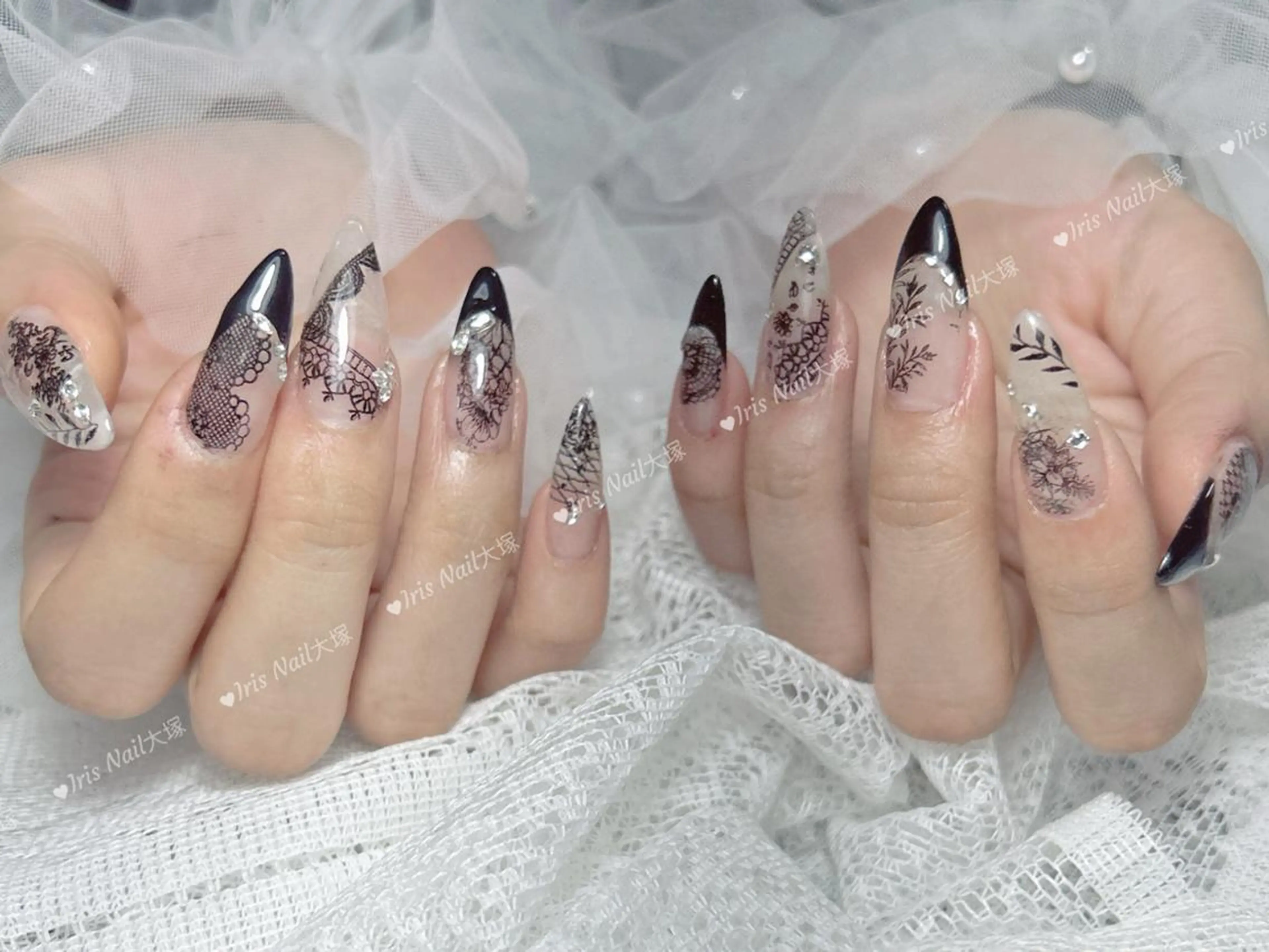 ネイル 持ち込み ハンドネイル ハンドケア 🍒IRIS Nail🌸のネイルデザイン