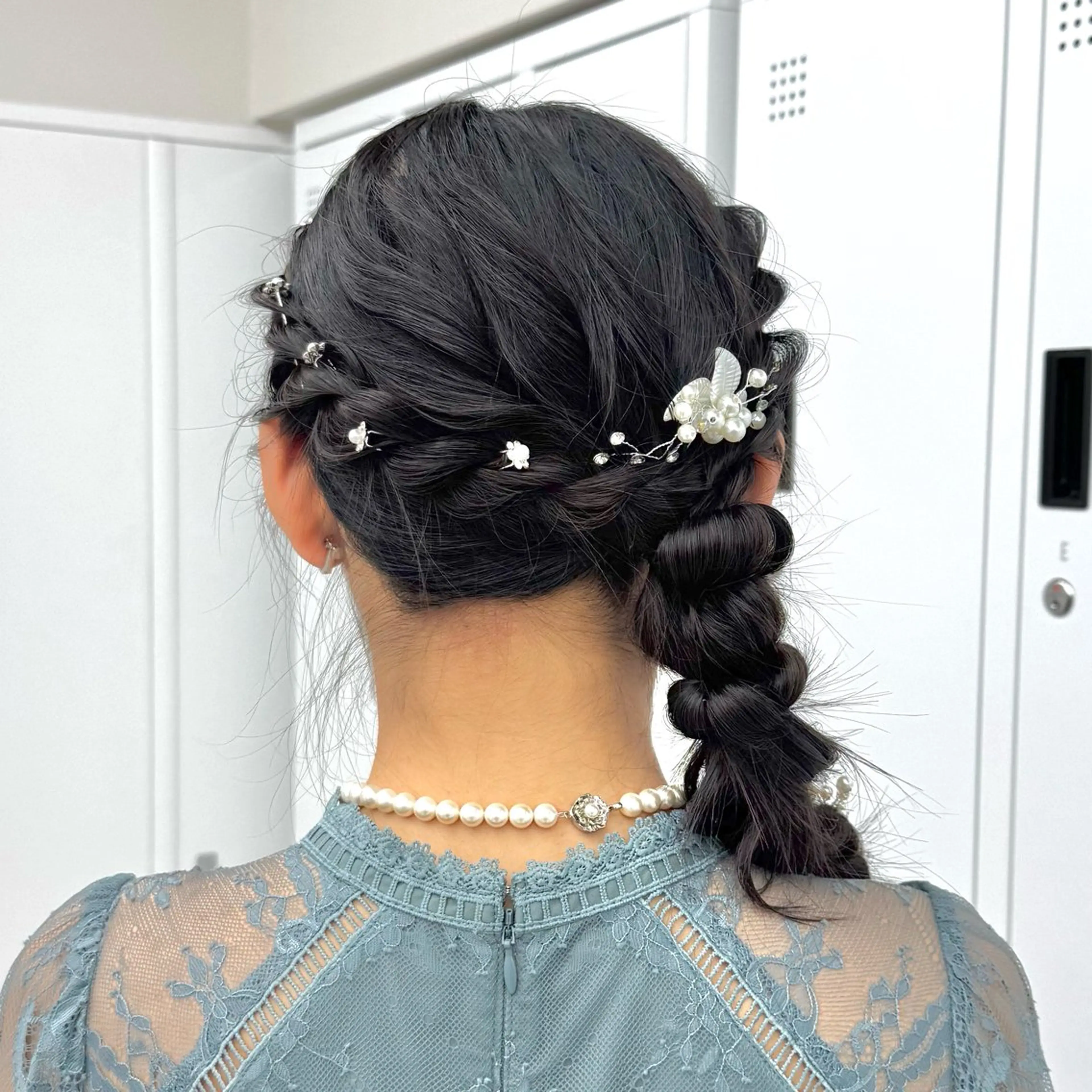 ロング ヘアアレンジ ヘアセット 横浜 アレンジ🎀/ エクステ🌙┊︎もものヘアスタイル