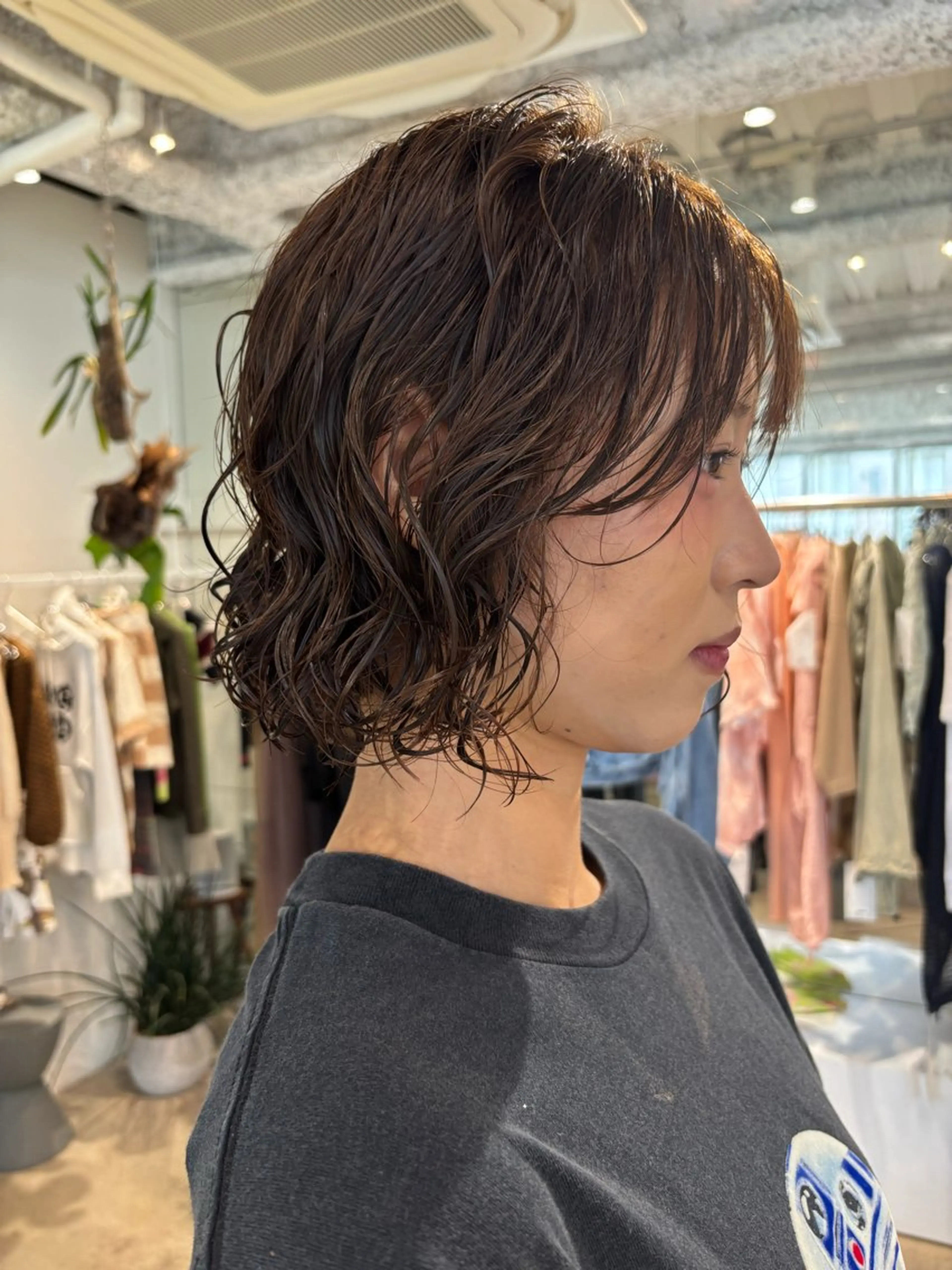 ミディアム パーマ ANY/須田麻人 /パーマスタイルのヘアスタイル