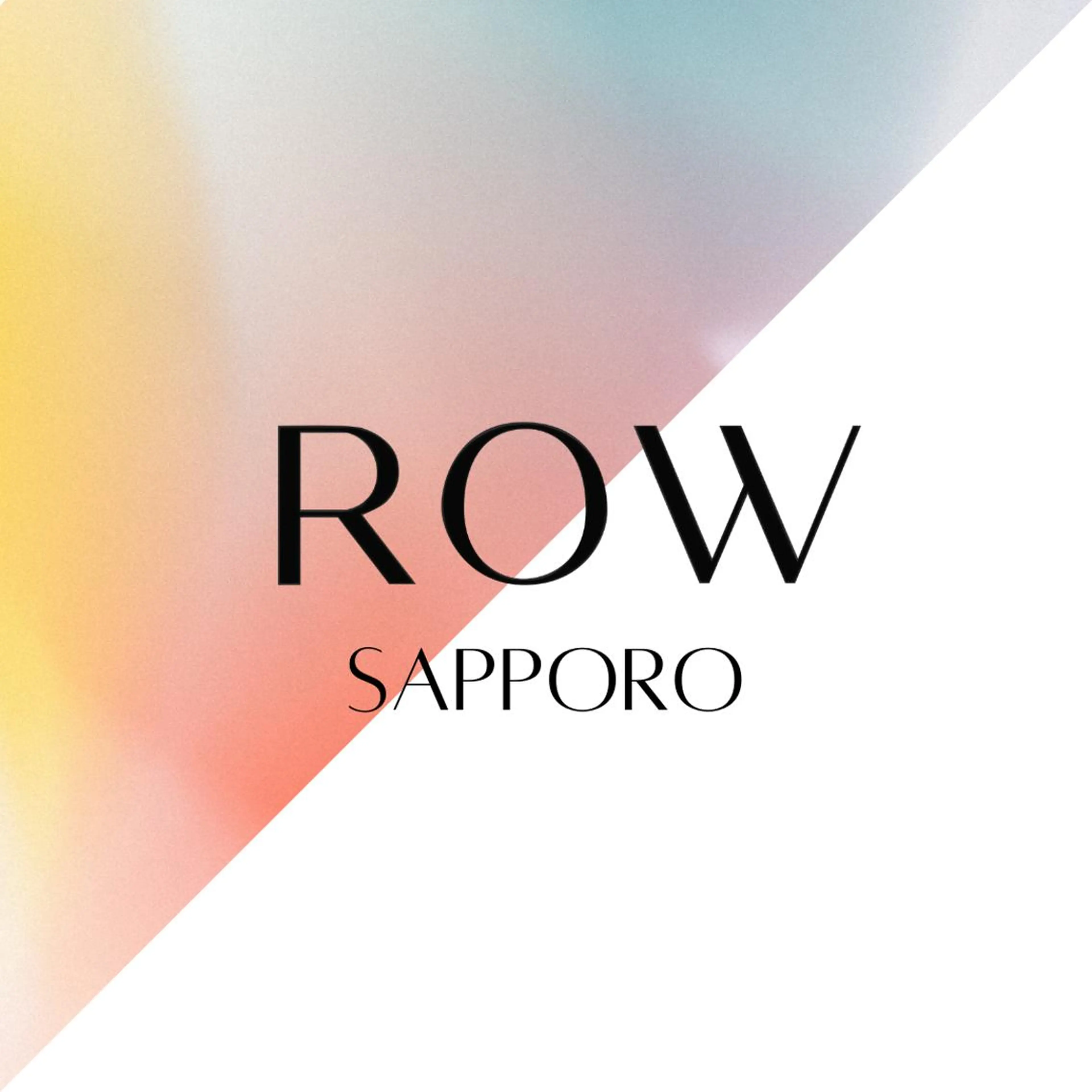セミロング カラー カット ヘアカラー トリートメント ROW 札幌のヘアスタイル