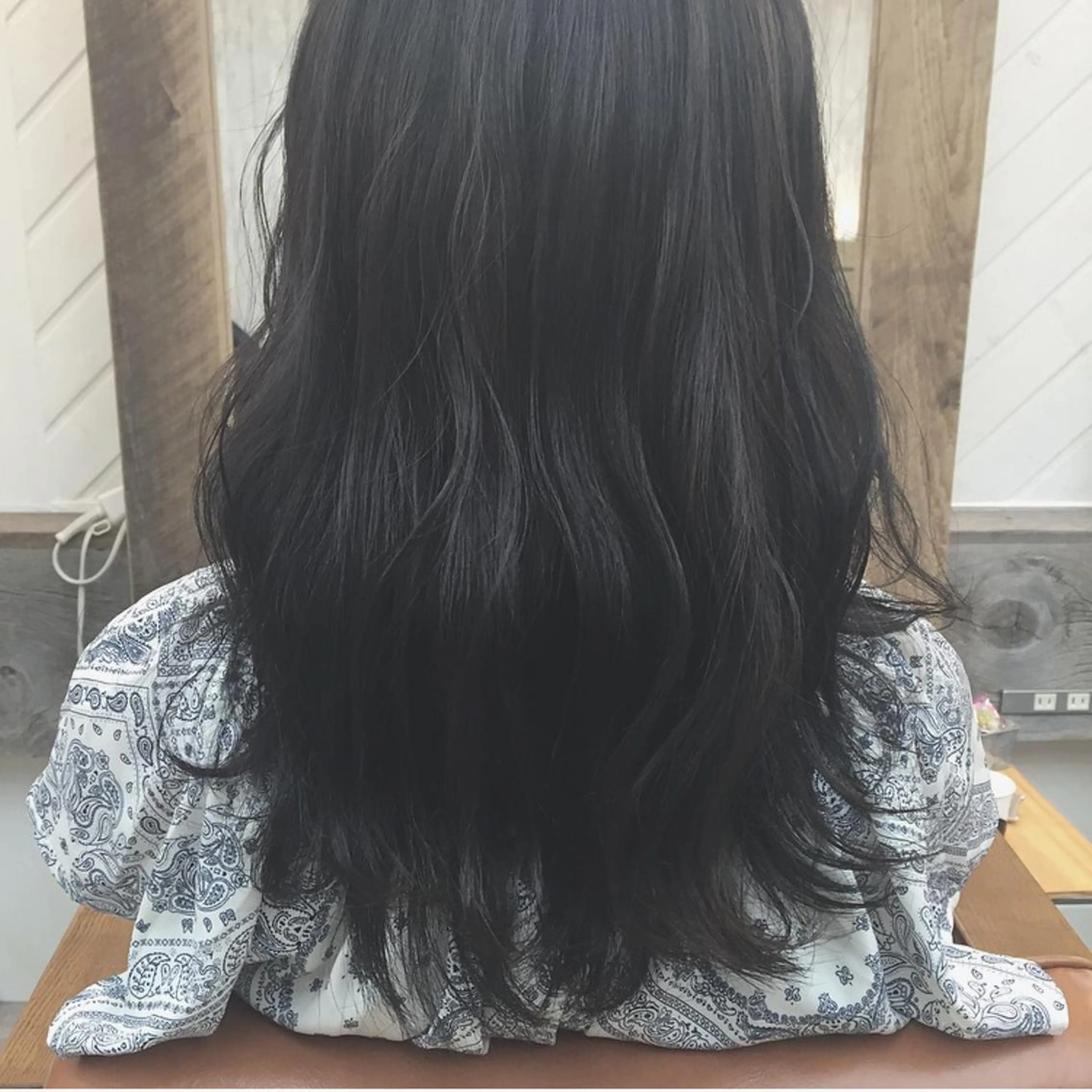 ロング カラー 前髪顔周り✂️店長 ❤️アマミヤ❤️のヘアスタイル