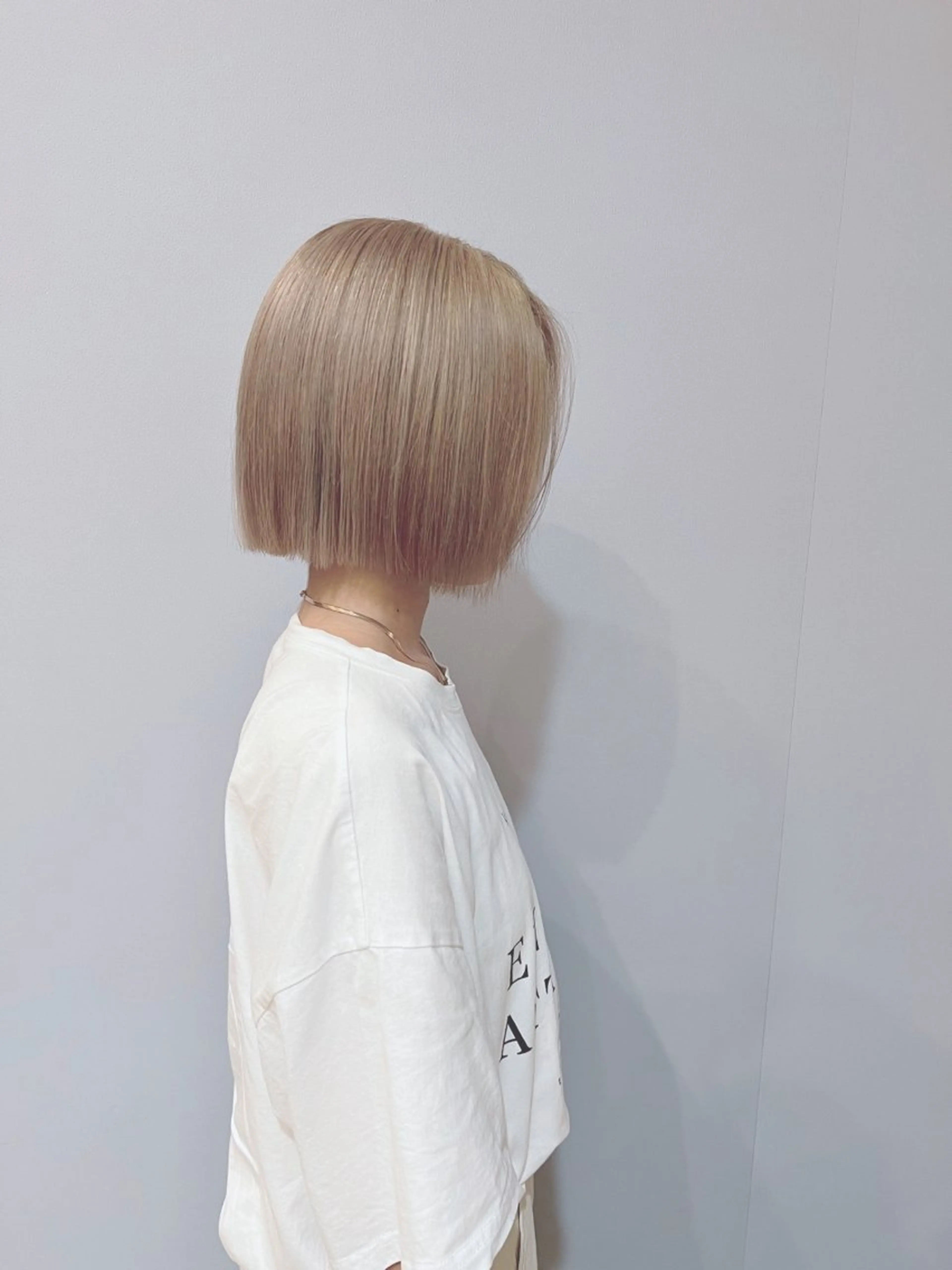 ショート カラー ヘアカラー トリートメント 宮原 佳苗のヘアスタイル