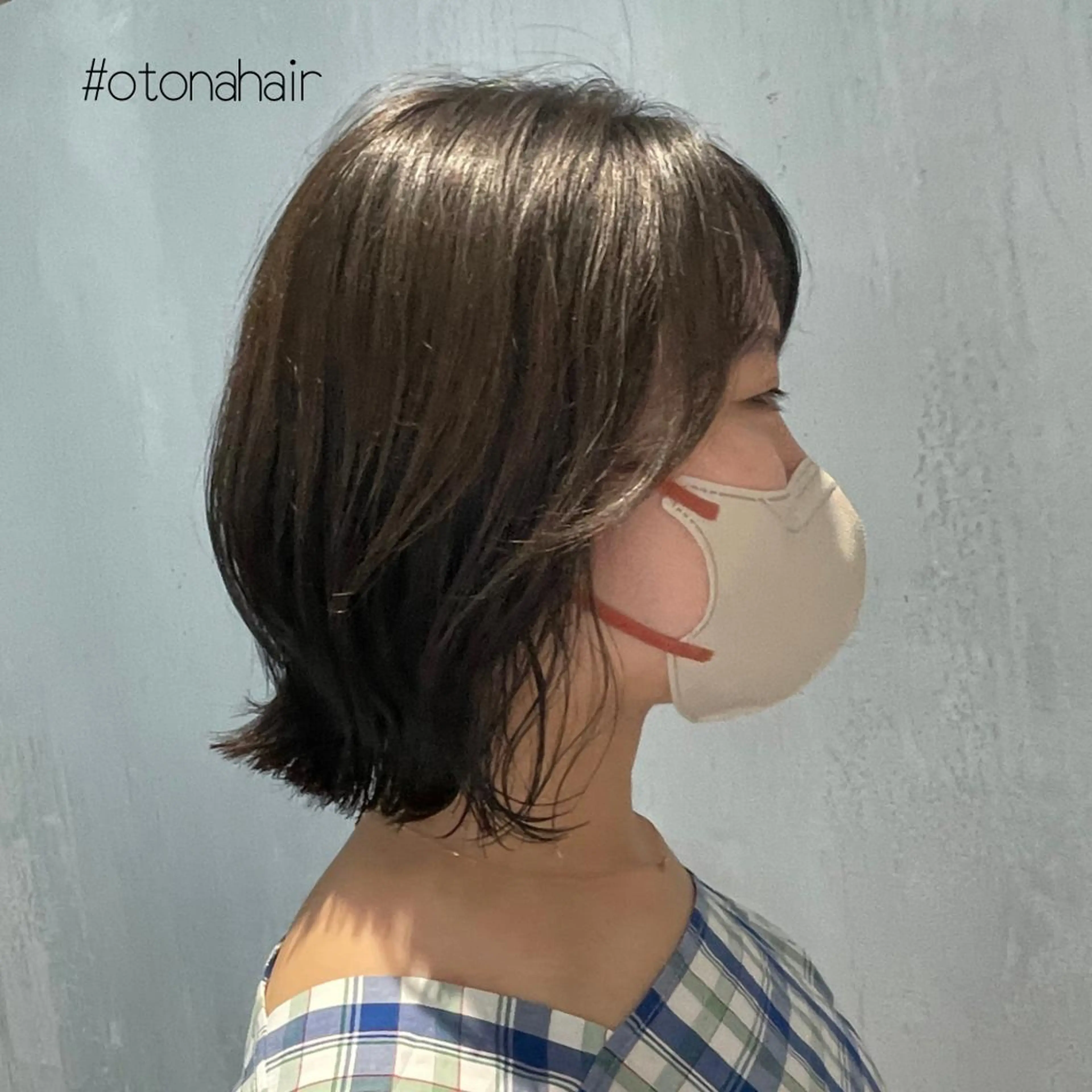 ミディアム ハイライト ヘアカラー トリートメント matka白髪ぼかし 大人ヘア/KEIKOのヘアスタイル
