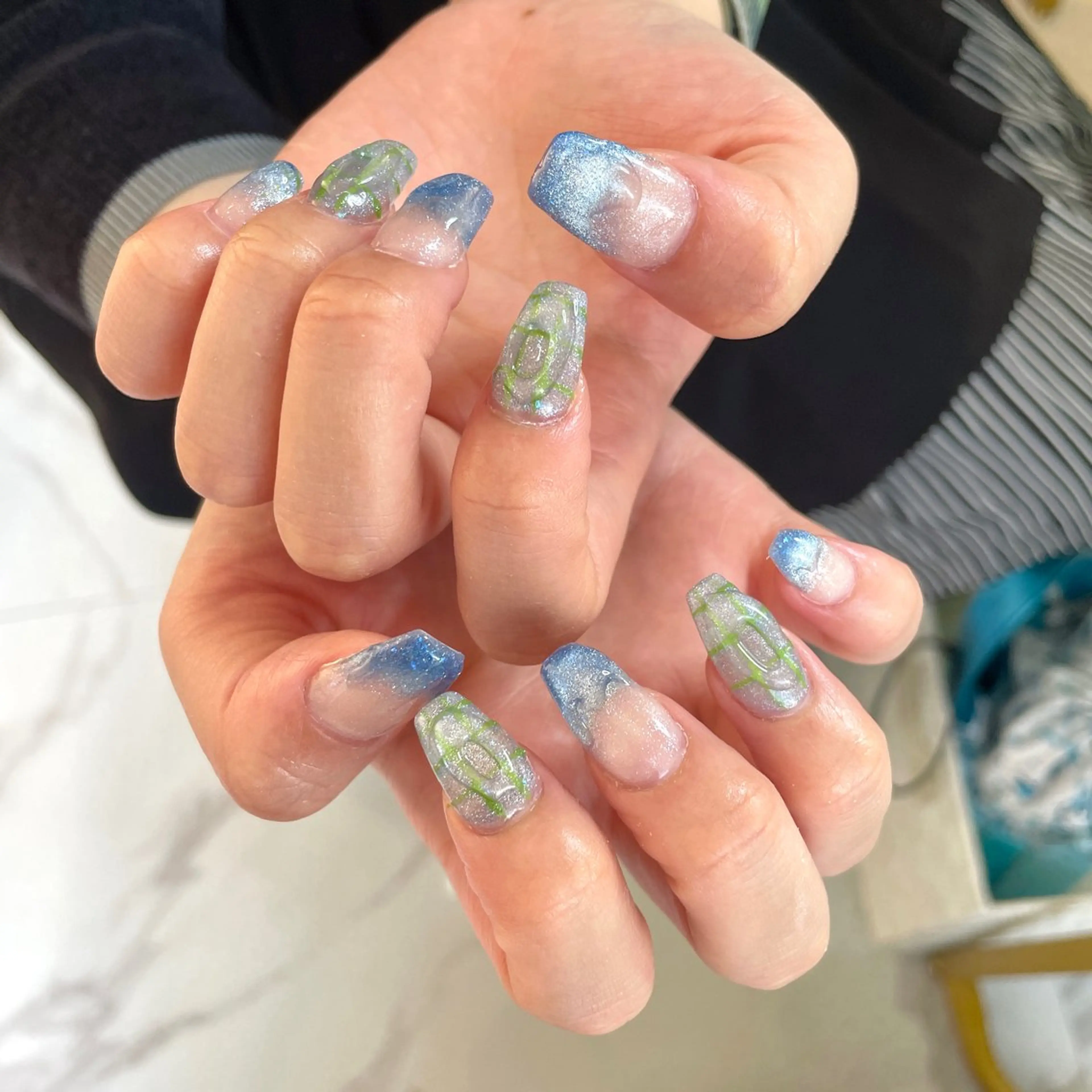 ネイル ハンドネイル SunNail池袋 🍧エミリーのネイルデザイン