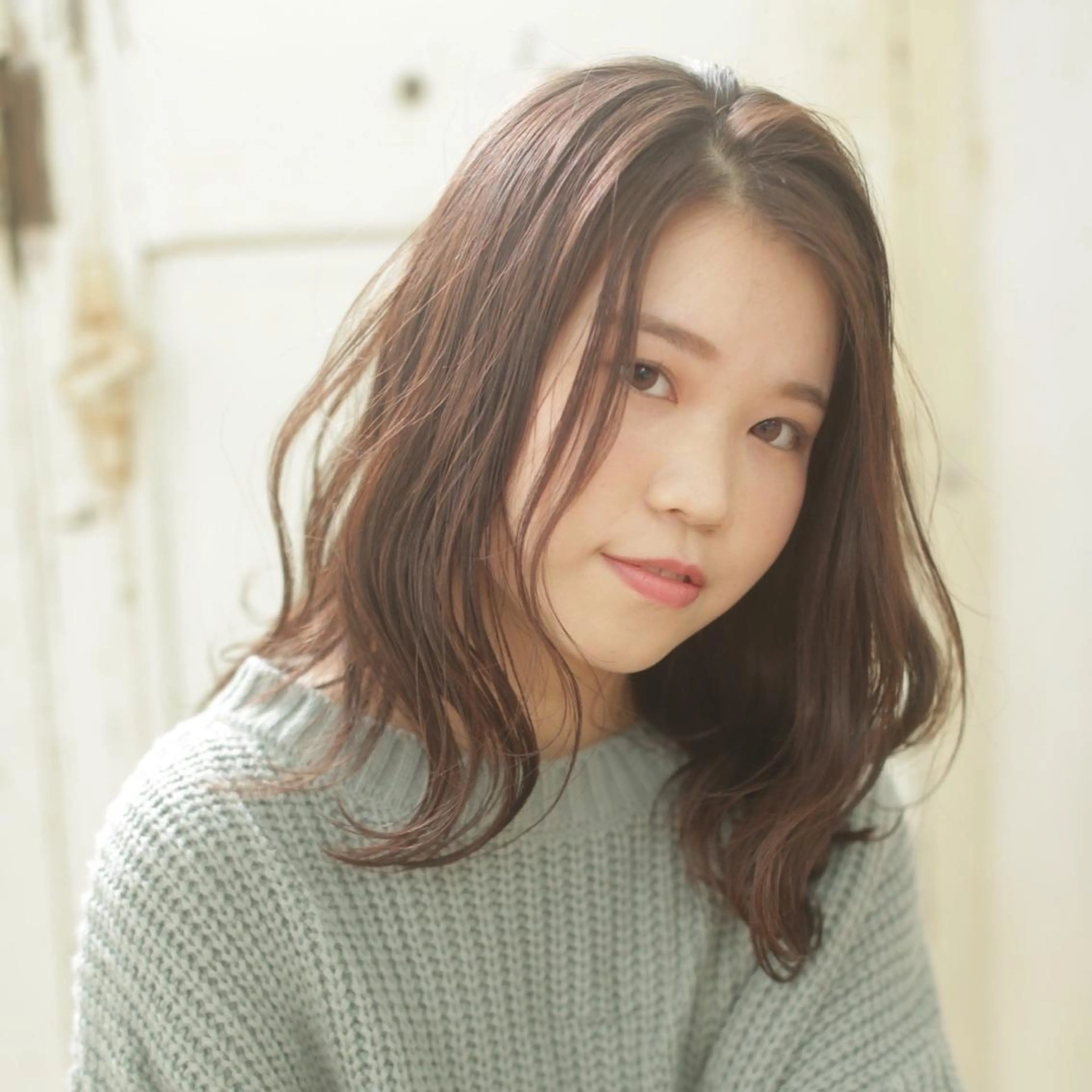 ロング カラー ヘアアレンジ Sylph　井関 唯のマツエク・マツパデザイン