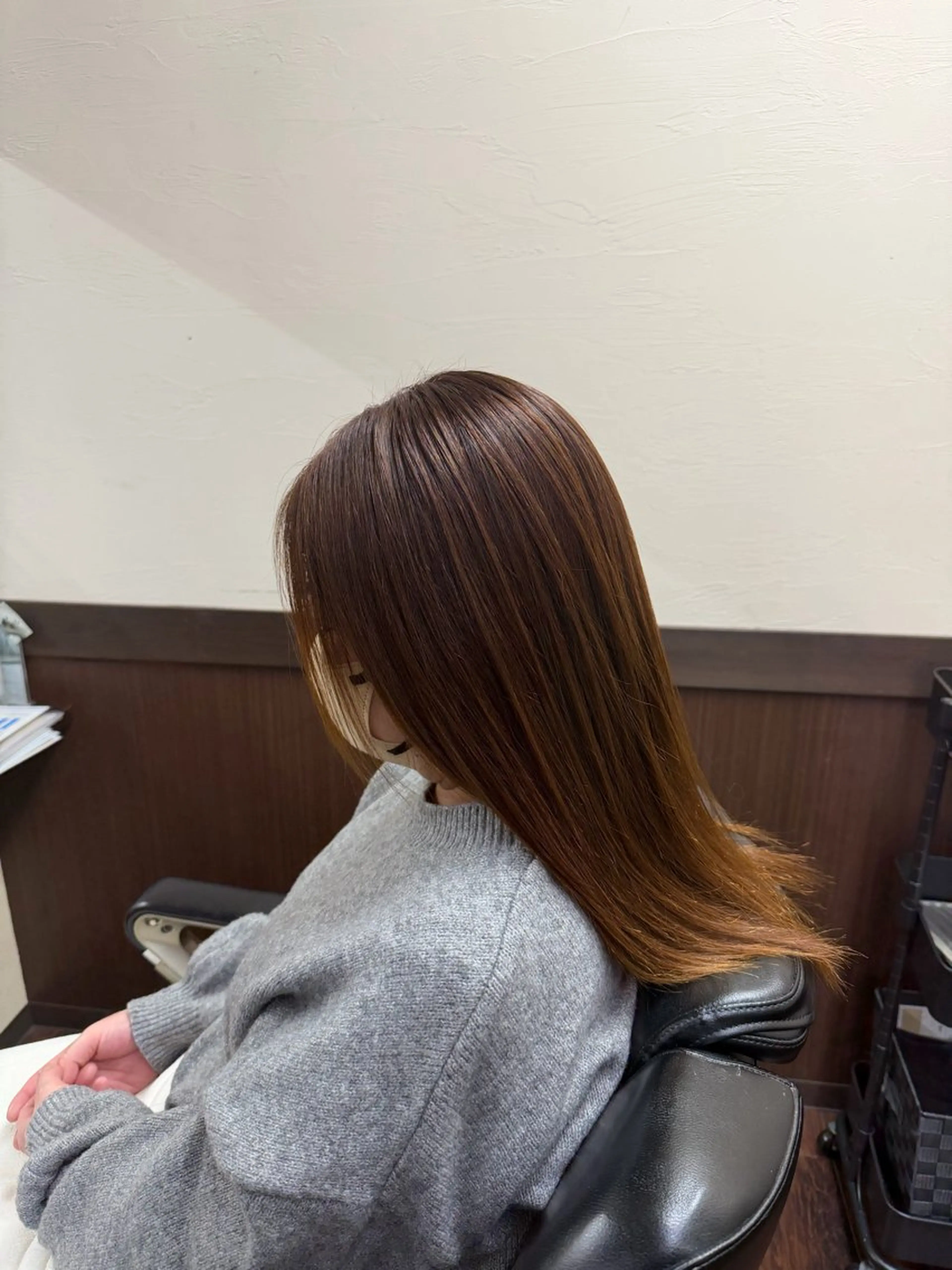 ミディアム 縮毛矯正 縮毛矯正 【AMAN】鈴木 晴紀のヘアスタイル