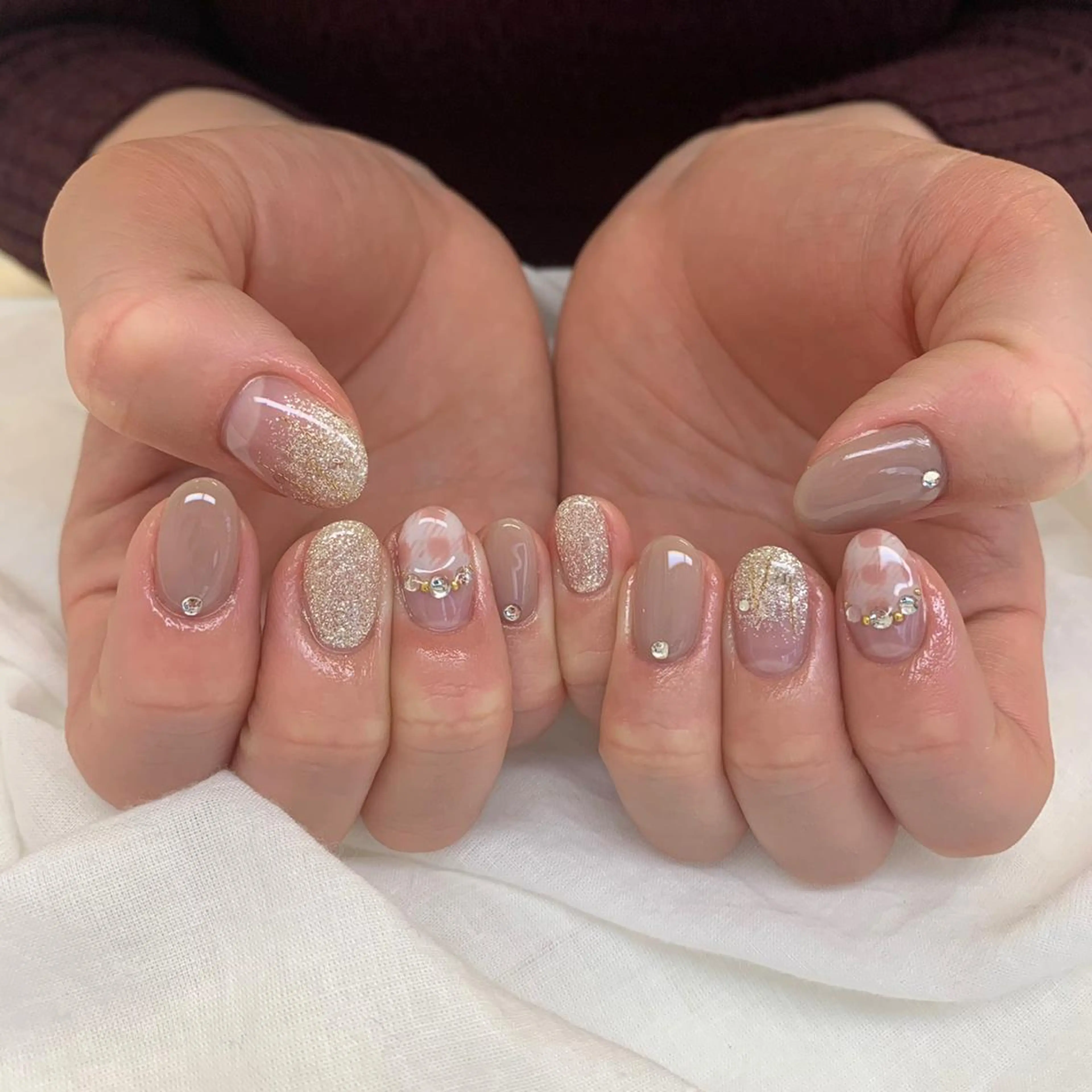 ミディアム nail jaol池袋店所属・ネイルJaol 池袋のネイルデザイン