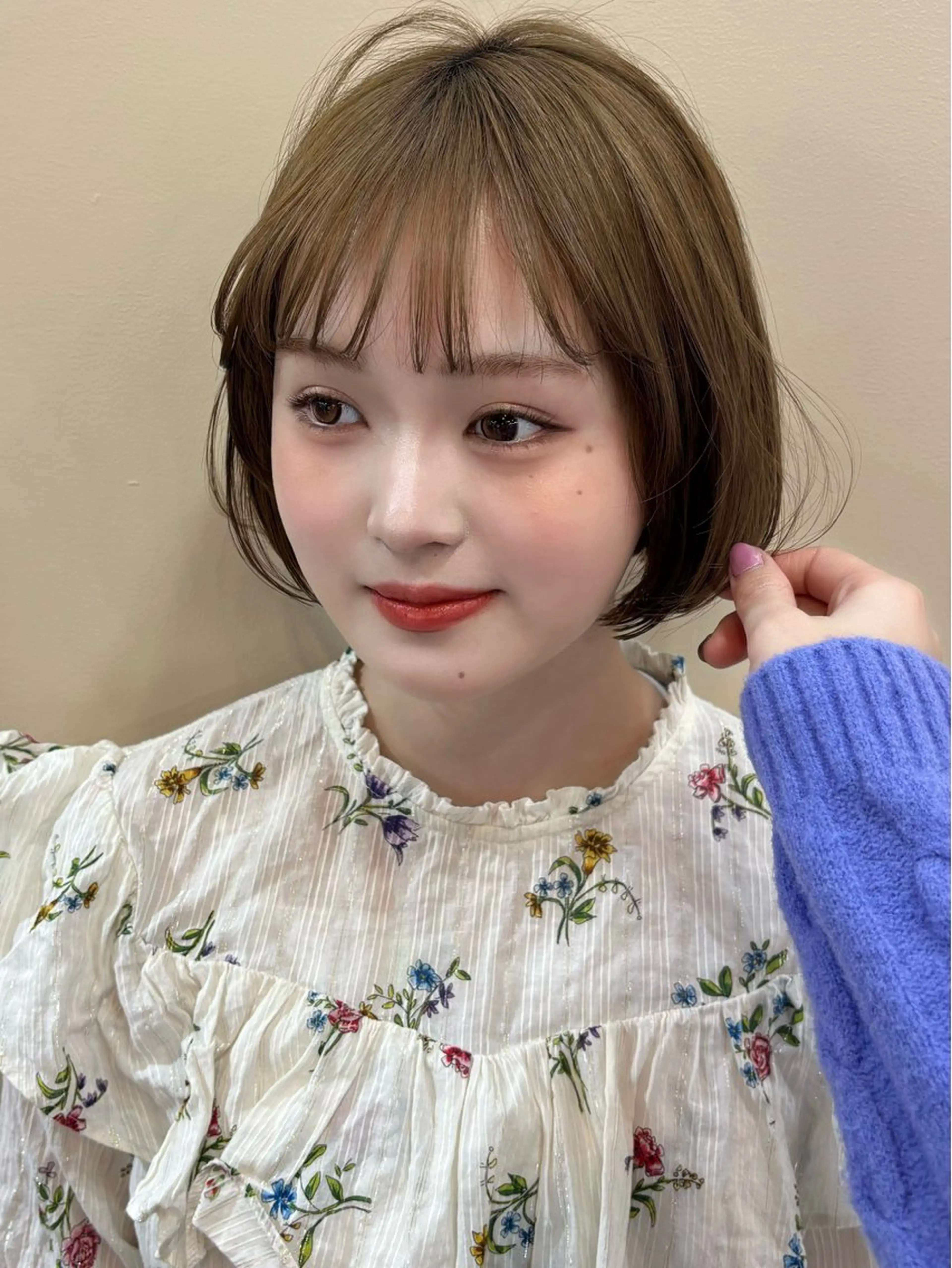 ショート ボブ 優李 ゆうり‪のヘアスタイル