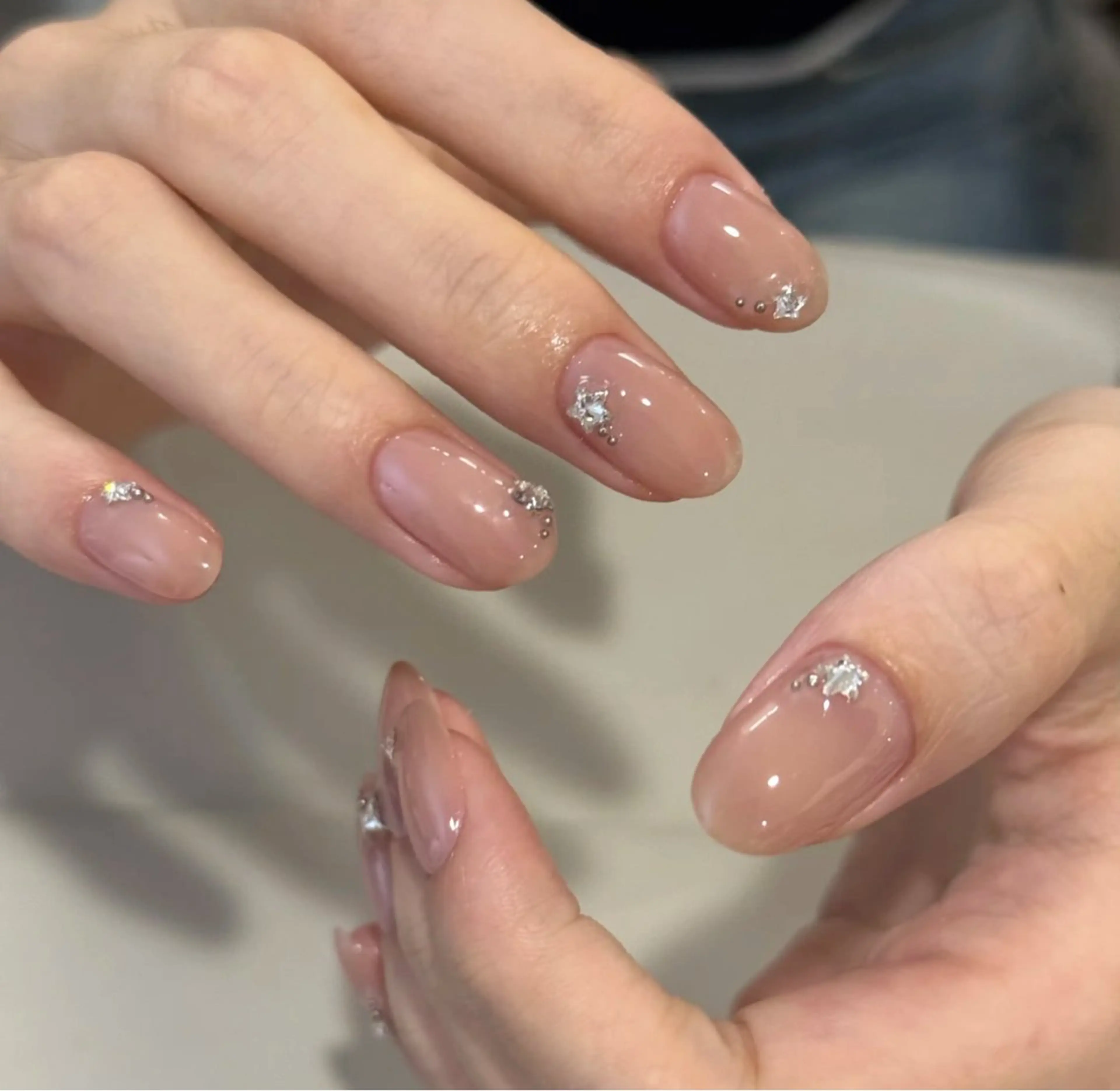 ネイル ハンドネイル ハンドケア 🍑 momo_nailのネイルデザイン
