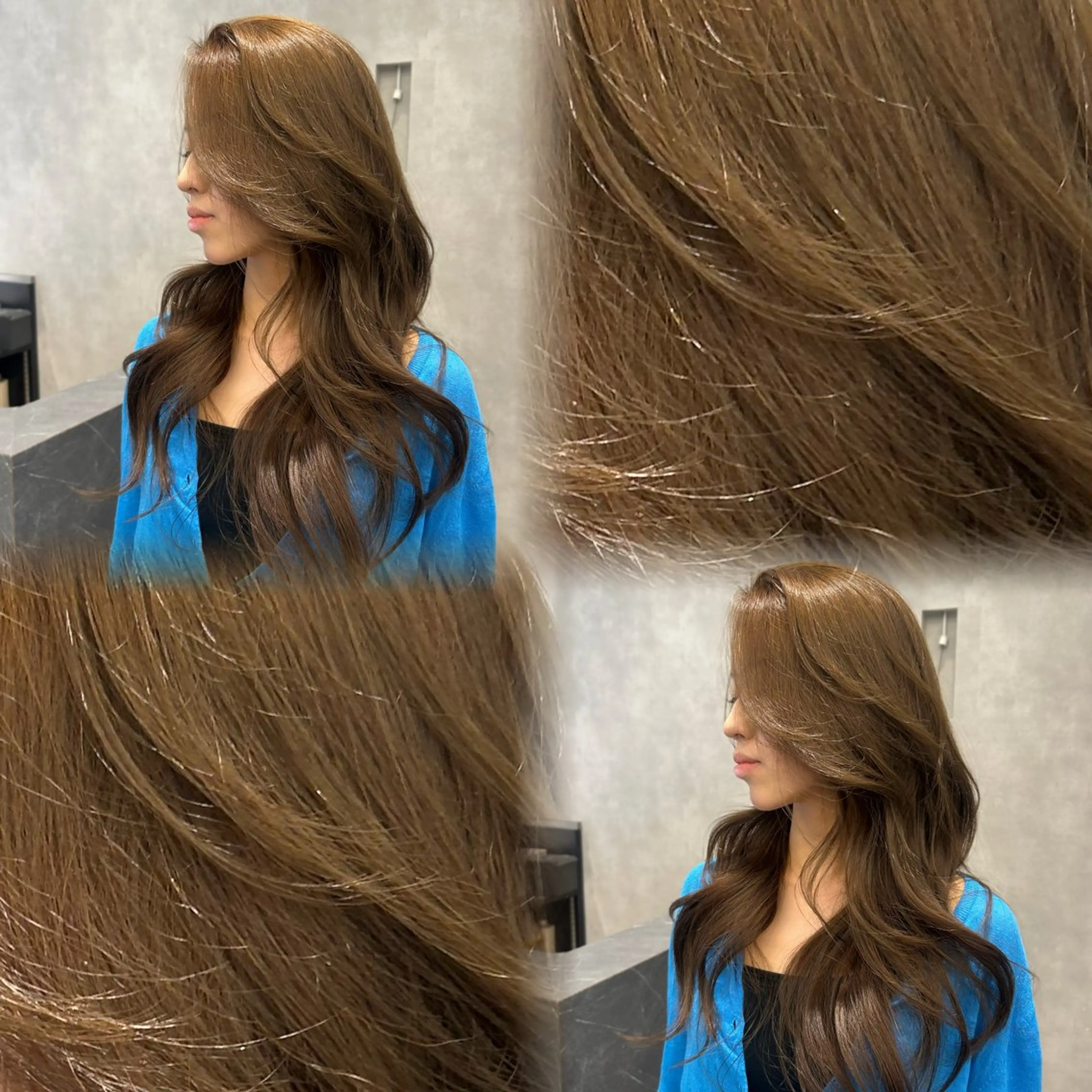 ロング レイヤーカット カット ヘアカラー 大人レイヤー/艶美髪 🇺🇸TOMONAのヘアスタイル