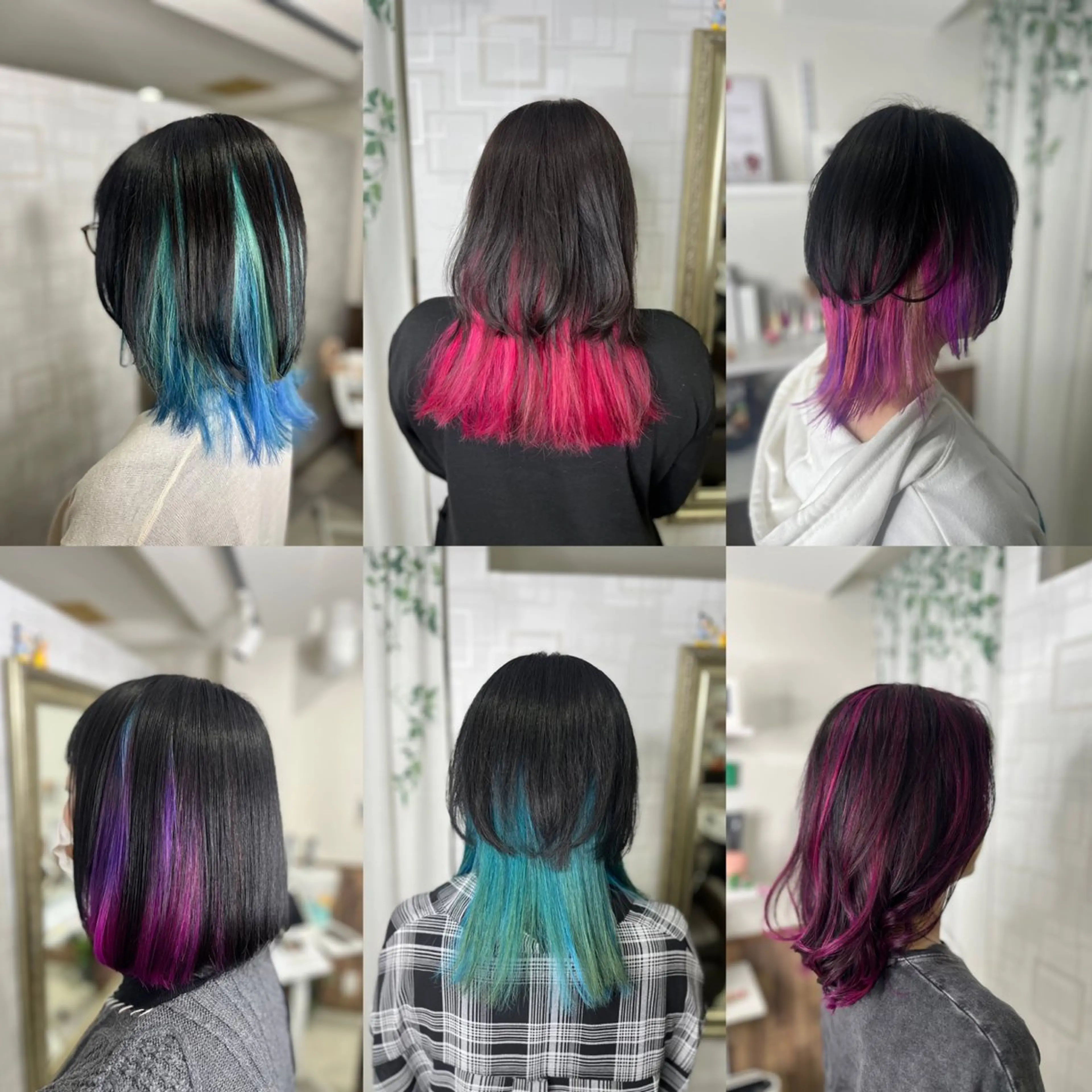 【推しカラー専用】カット+デザイン&ケアカラー+トリートメント　22000円→17600円の写真