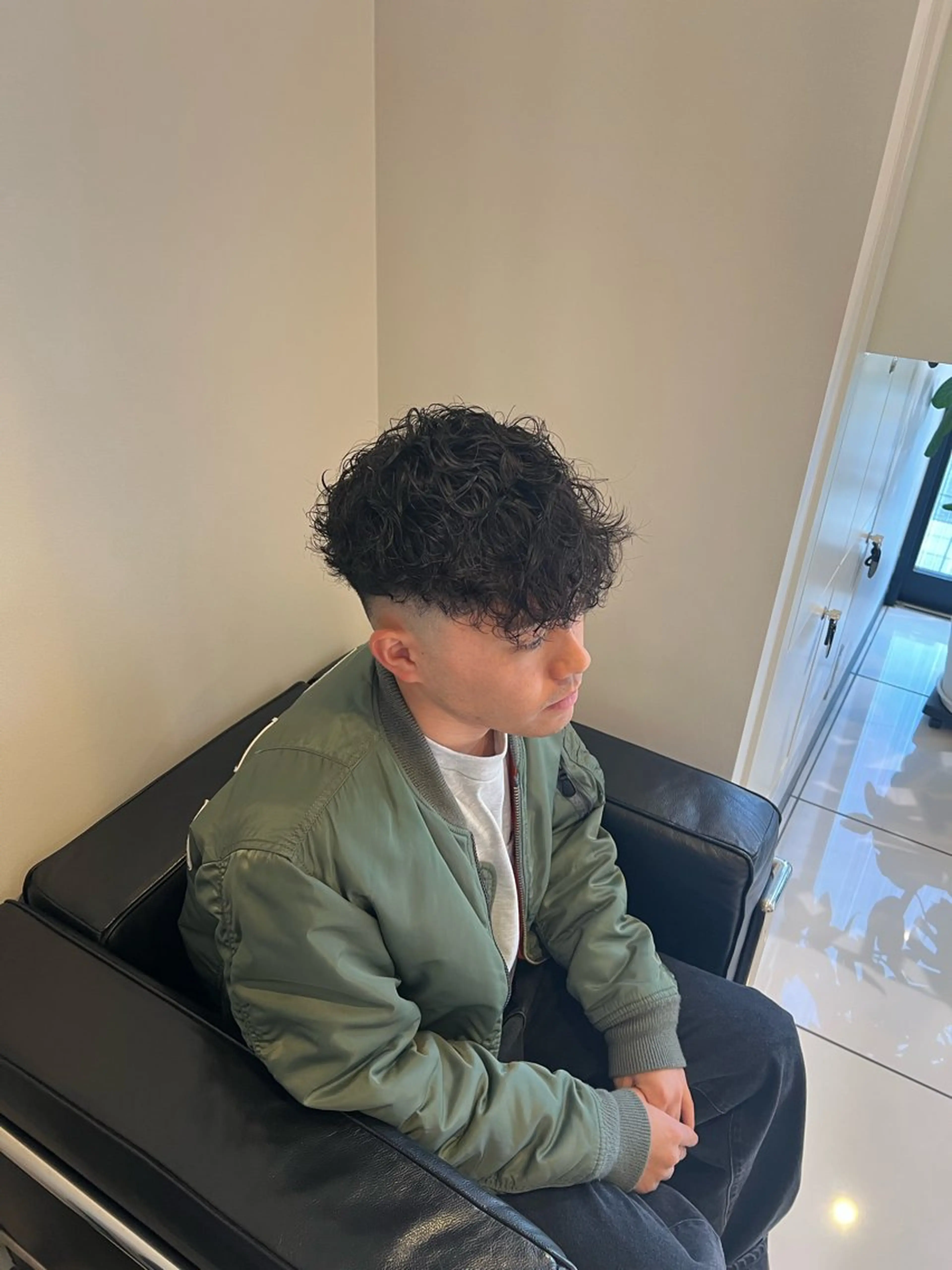 メンズ スペインカール 一宮/稲沢/あま市 /小林好裕のヘアスタイル