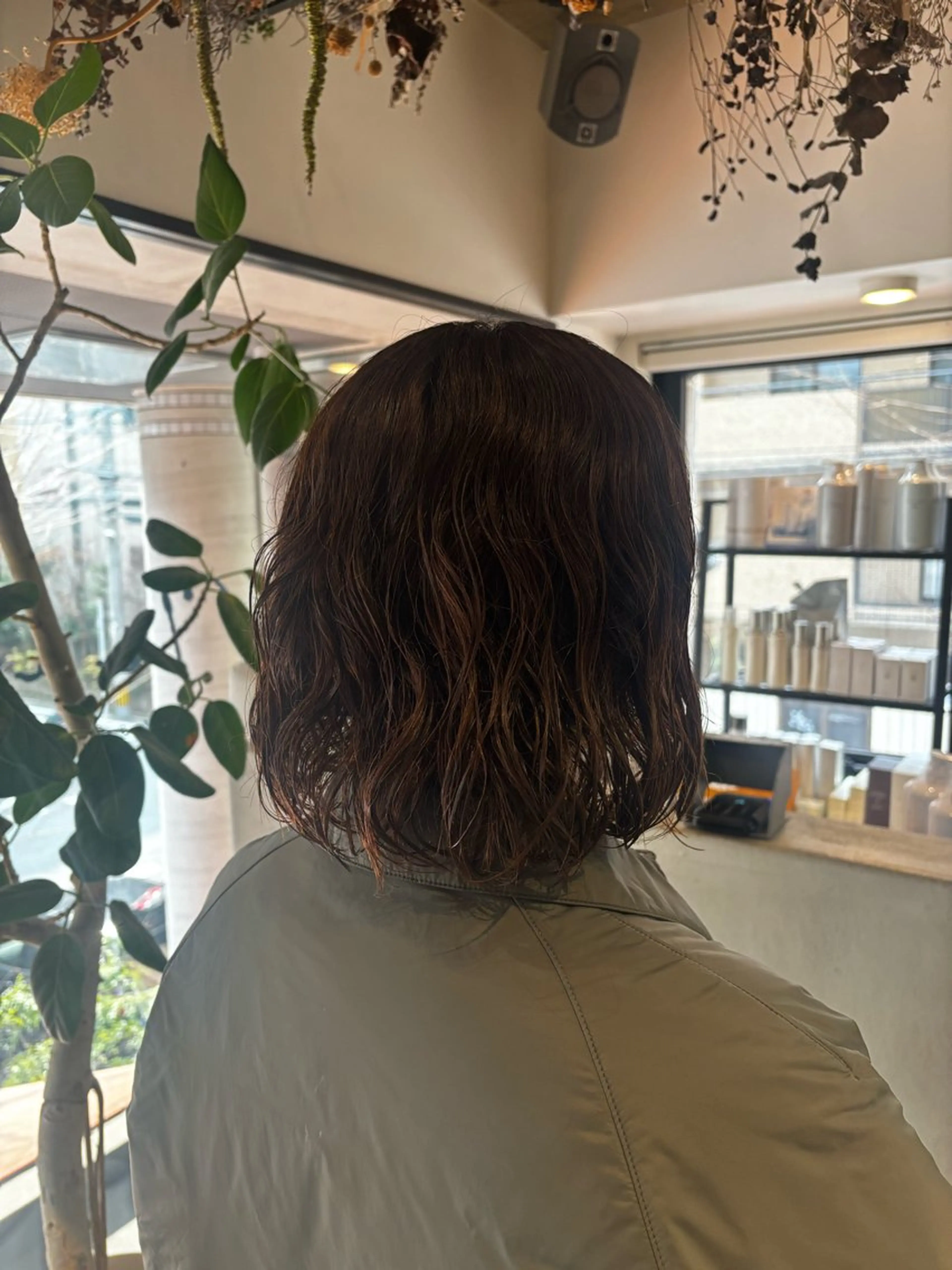 ミディアム ミディアムパーマ YURI🐏脱縮毛× くせ毛活かすスタイルのヘアスタイル