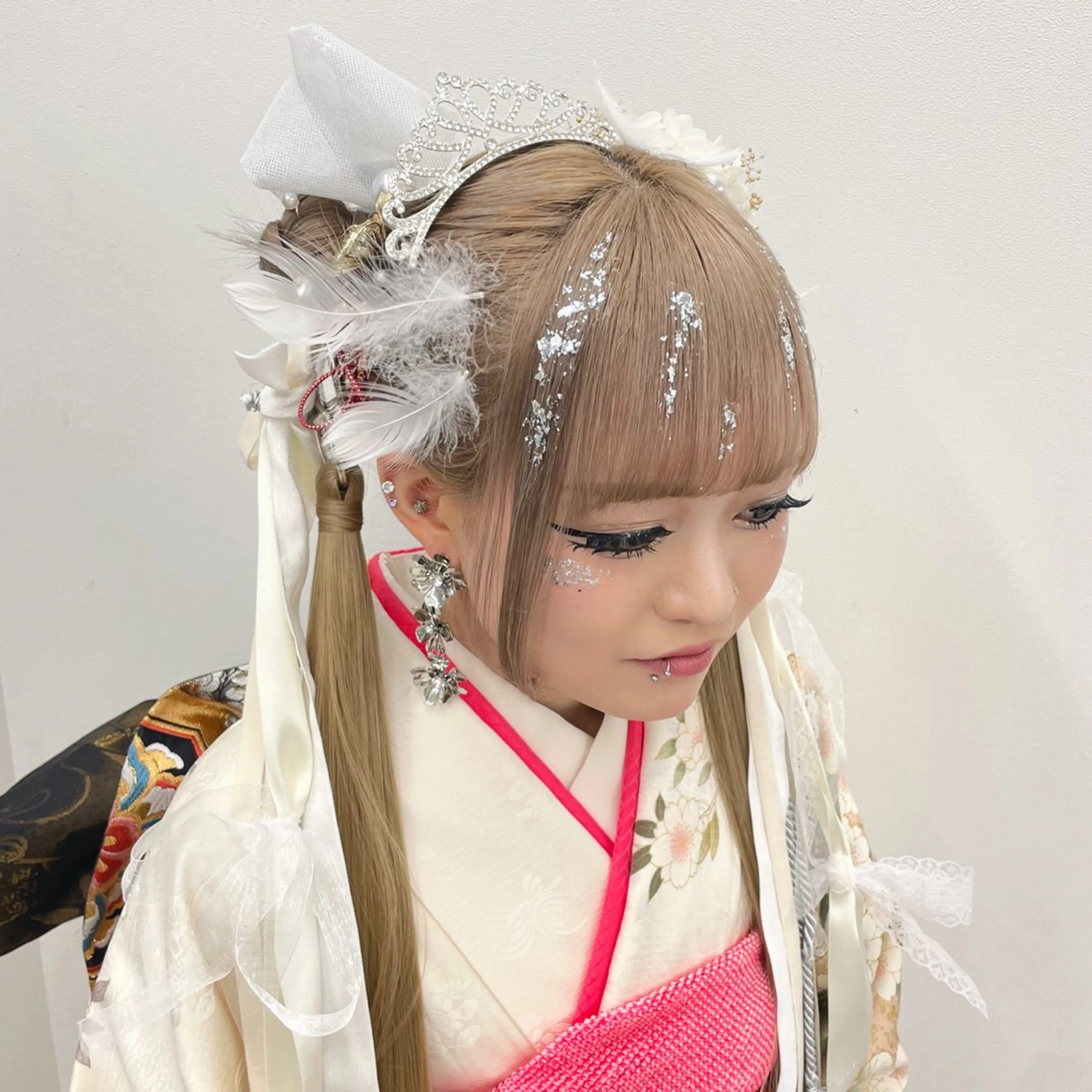 ロング ヘアアレンジ ポニーテール 古沢 みづきのヘアスタイル