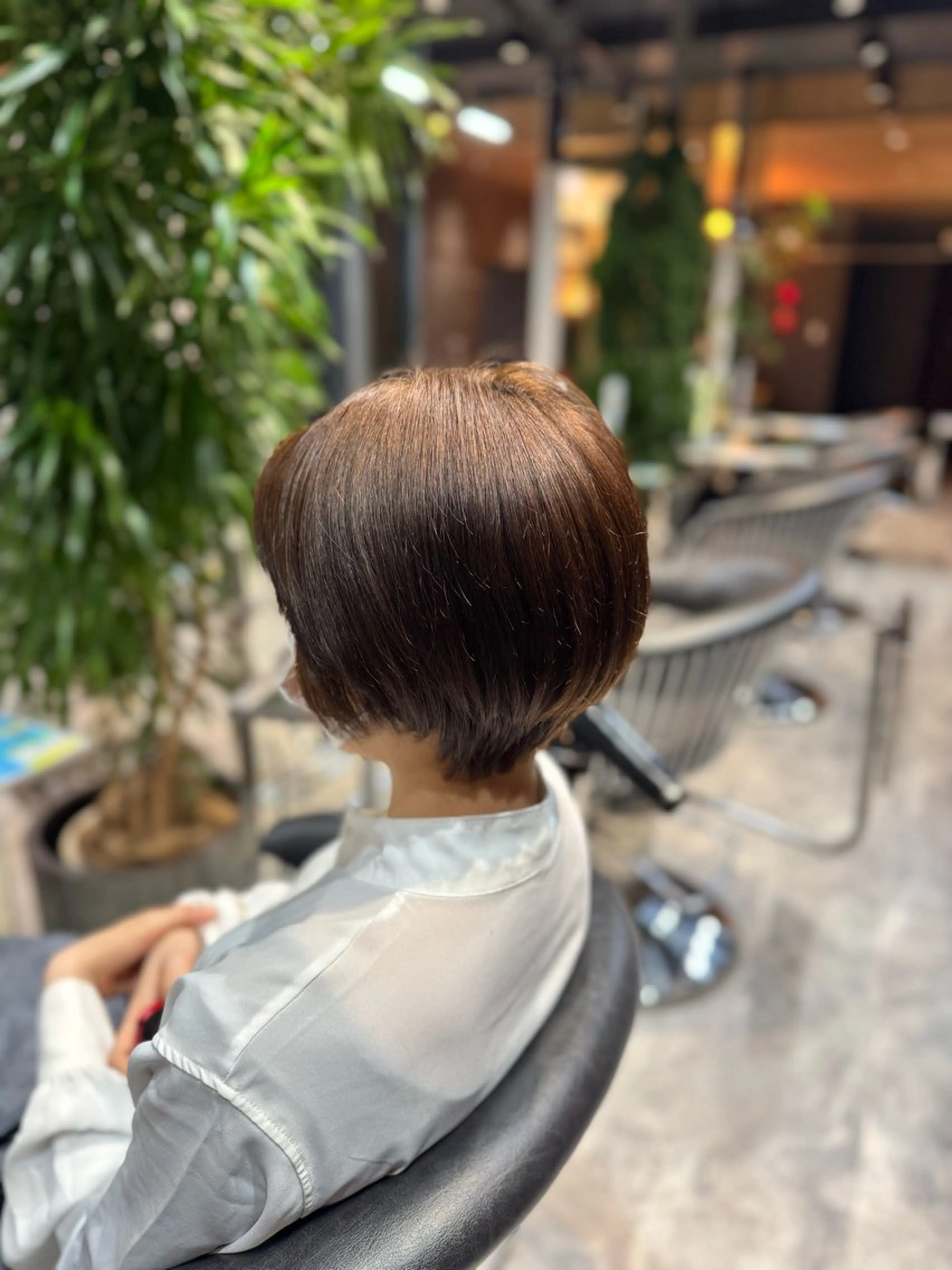 ショート 韓国艶髪/透明感 カラー/ひなののヘアスタイル