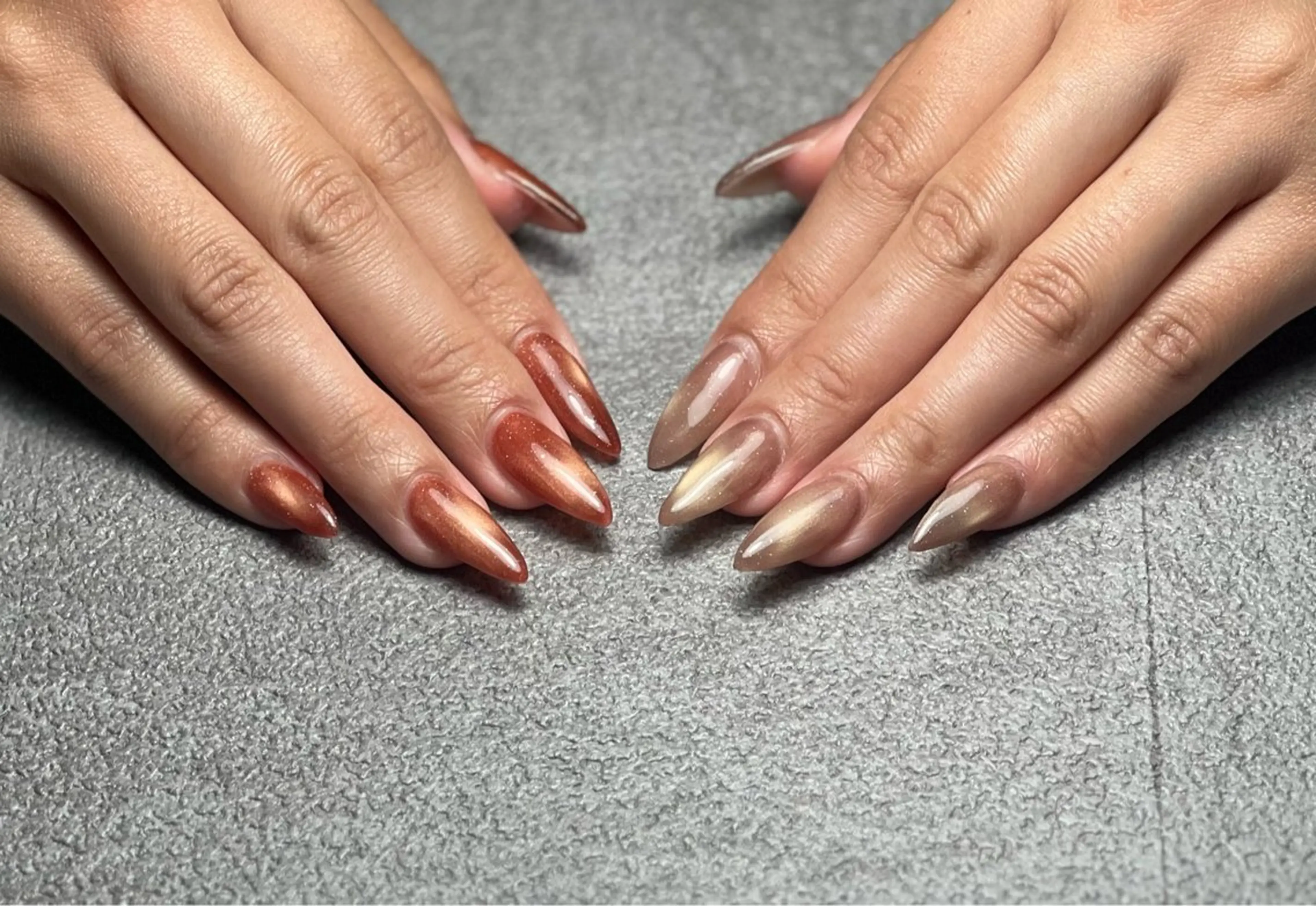 ネイル フラッシュネイル フラッシュマグ マグネットネイル nail salon LUANAのネイルデザイン