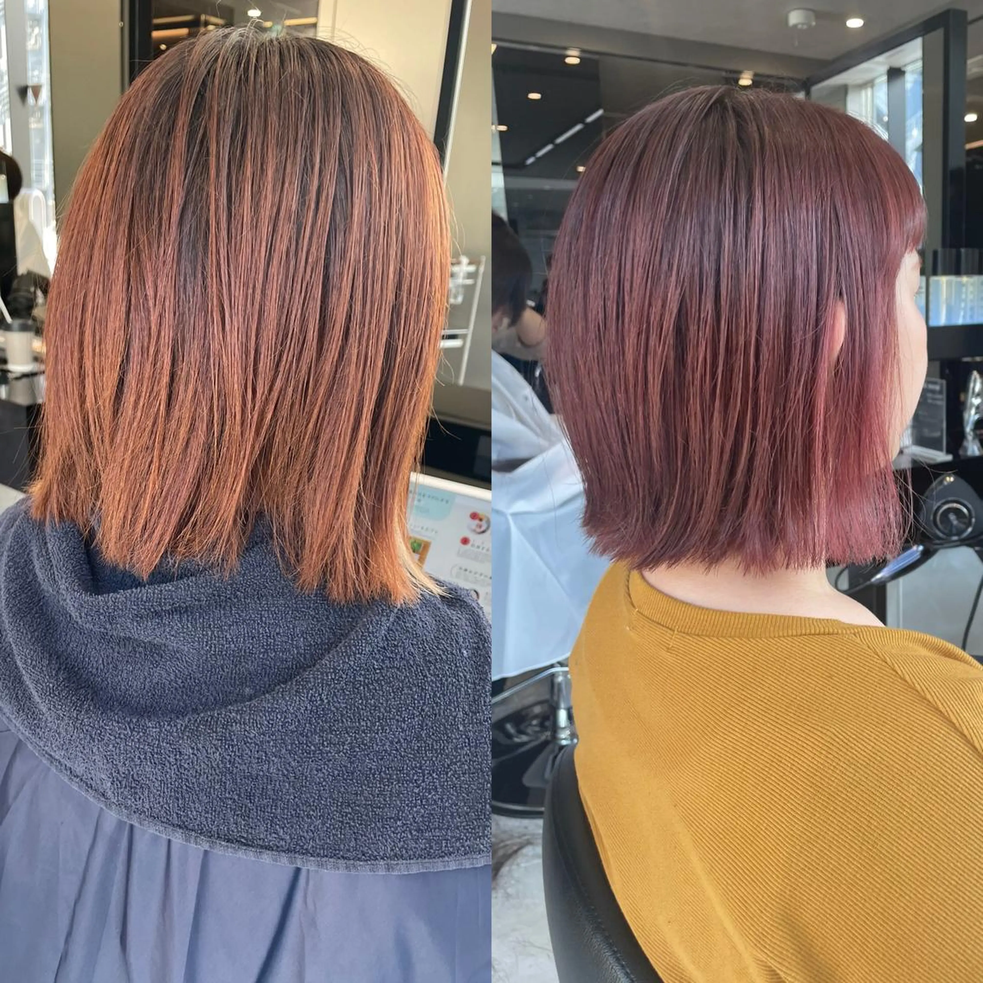 ミディアム 似合わせカット 迫留由弥のヘアスタイル