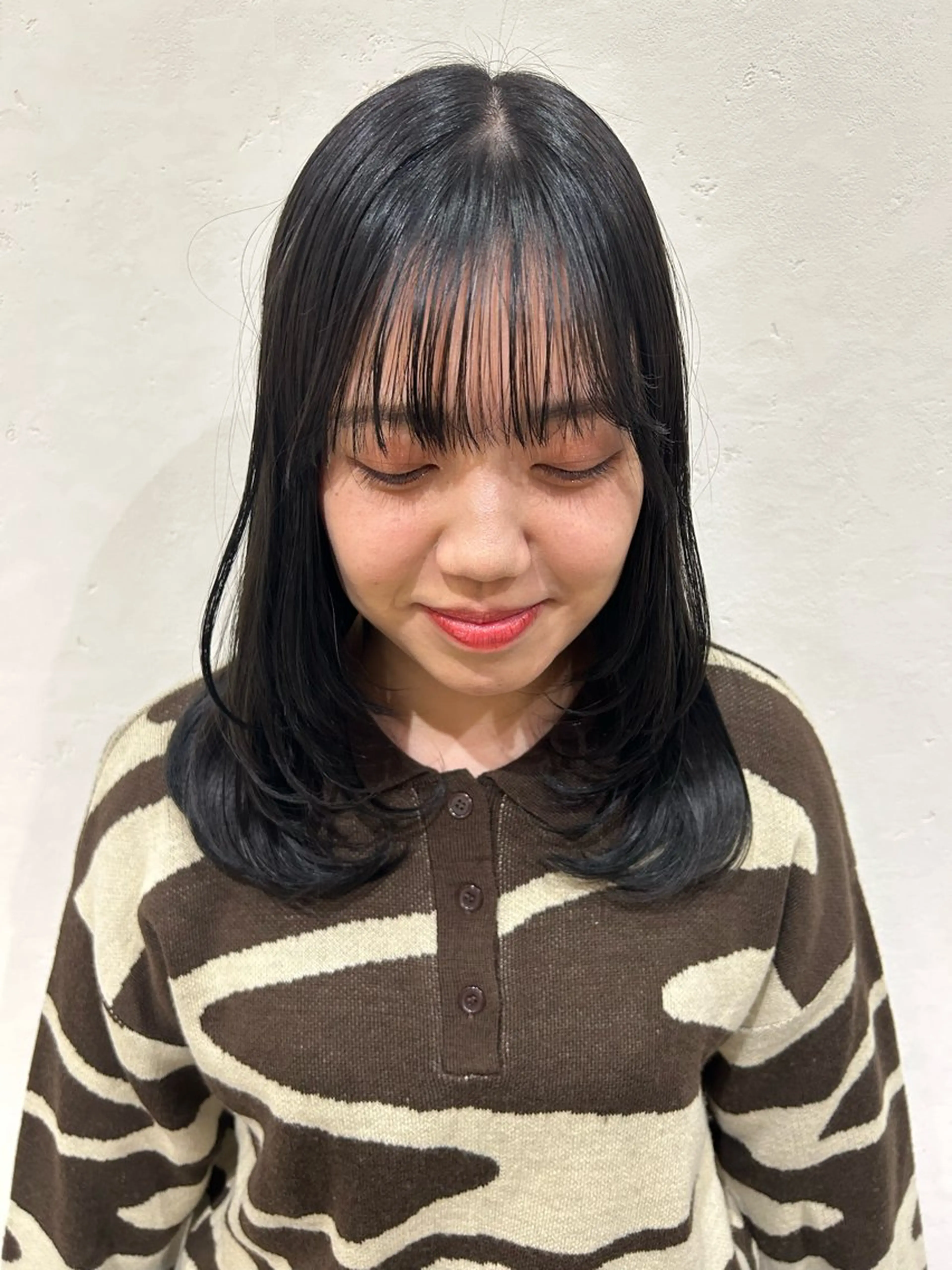 セミロング カラー 🍒中川葵久美🍒 レイヤー/メンズのヘアスタイル