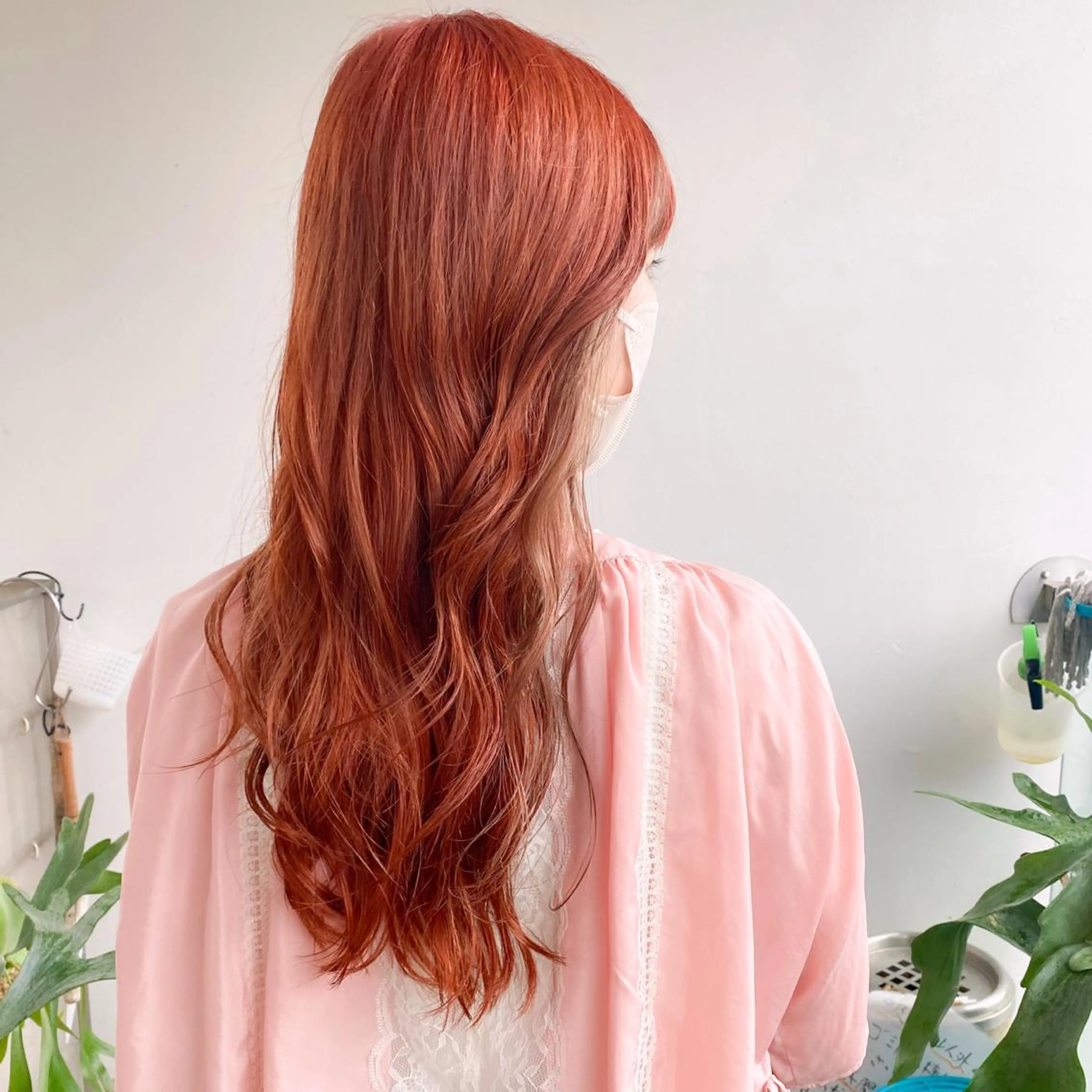 ロング カラー イヤリングカラー インナーカラー カット ヘアカラー トリートメント 中屋恵美🎨 Designカラーのヘアスタイル