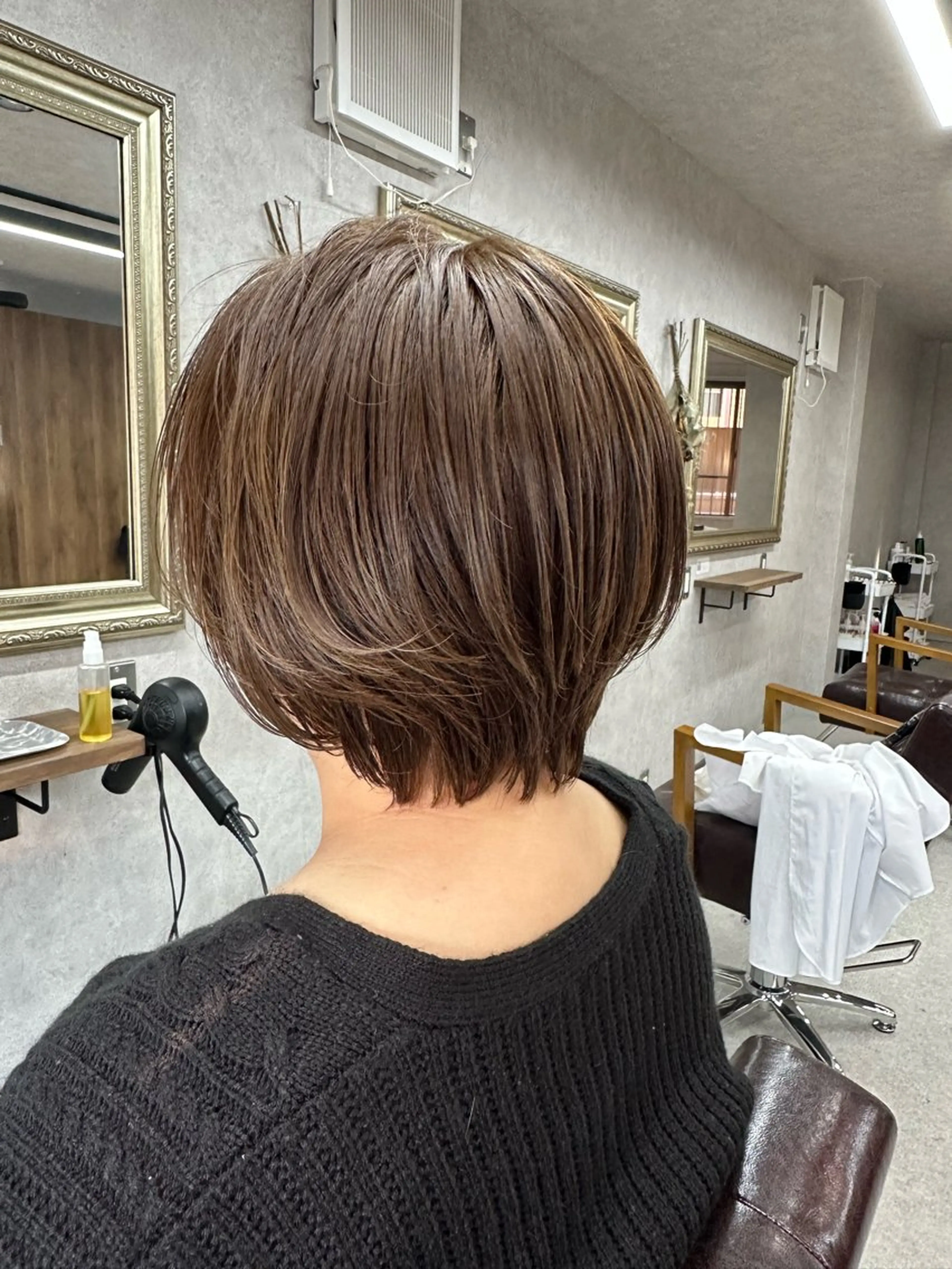 ショート カラー カット ヘアカラー トリートメント Lien 深井店のヘアスタイル