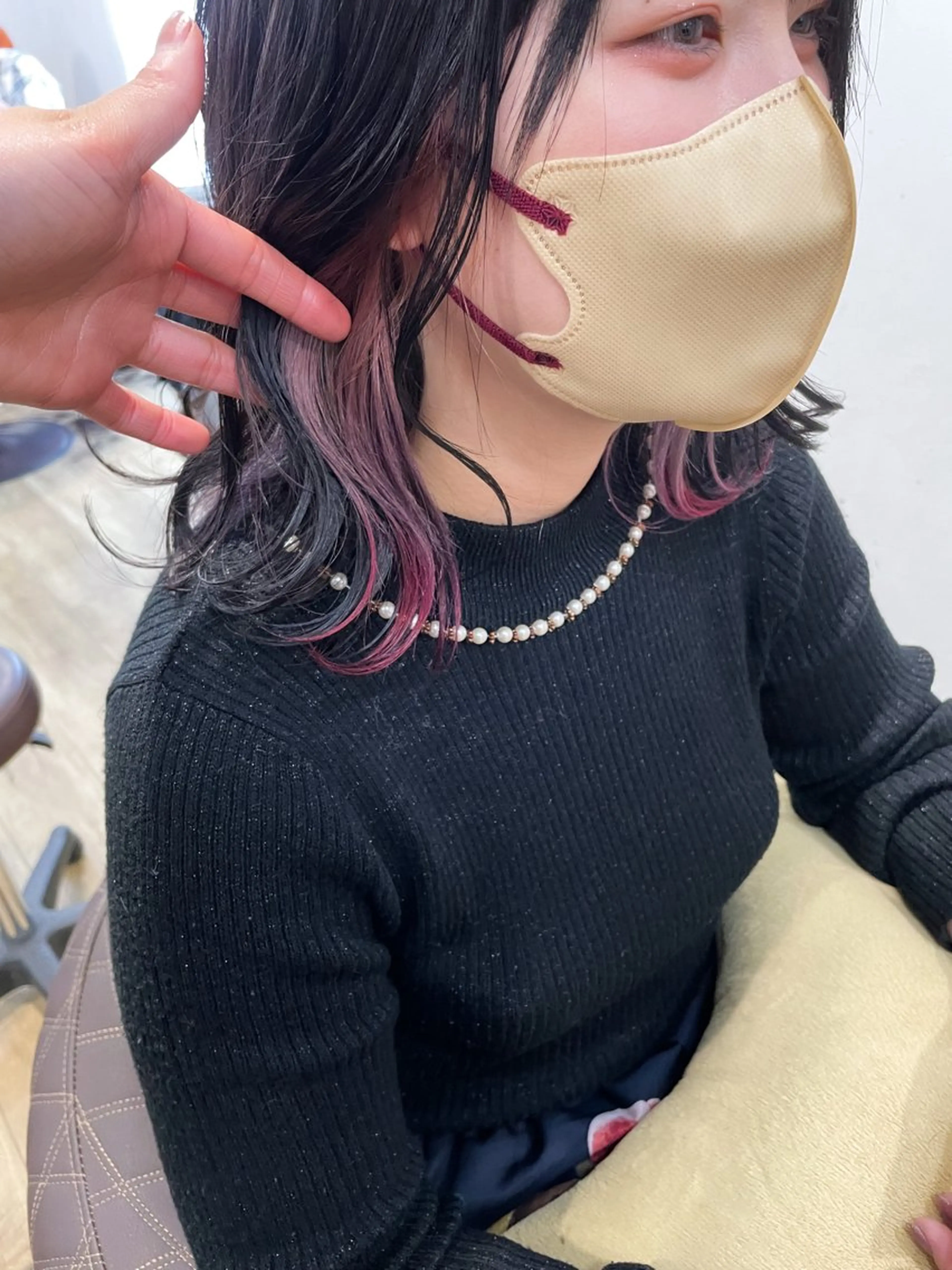 ミディアム カラー 朝倉 海斗のヘアスタイル