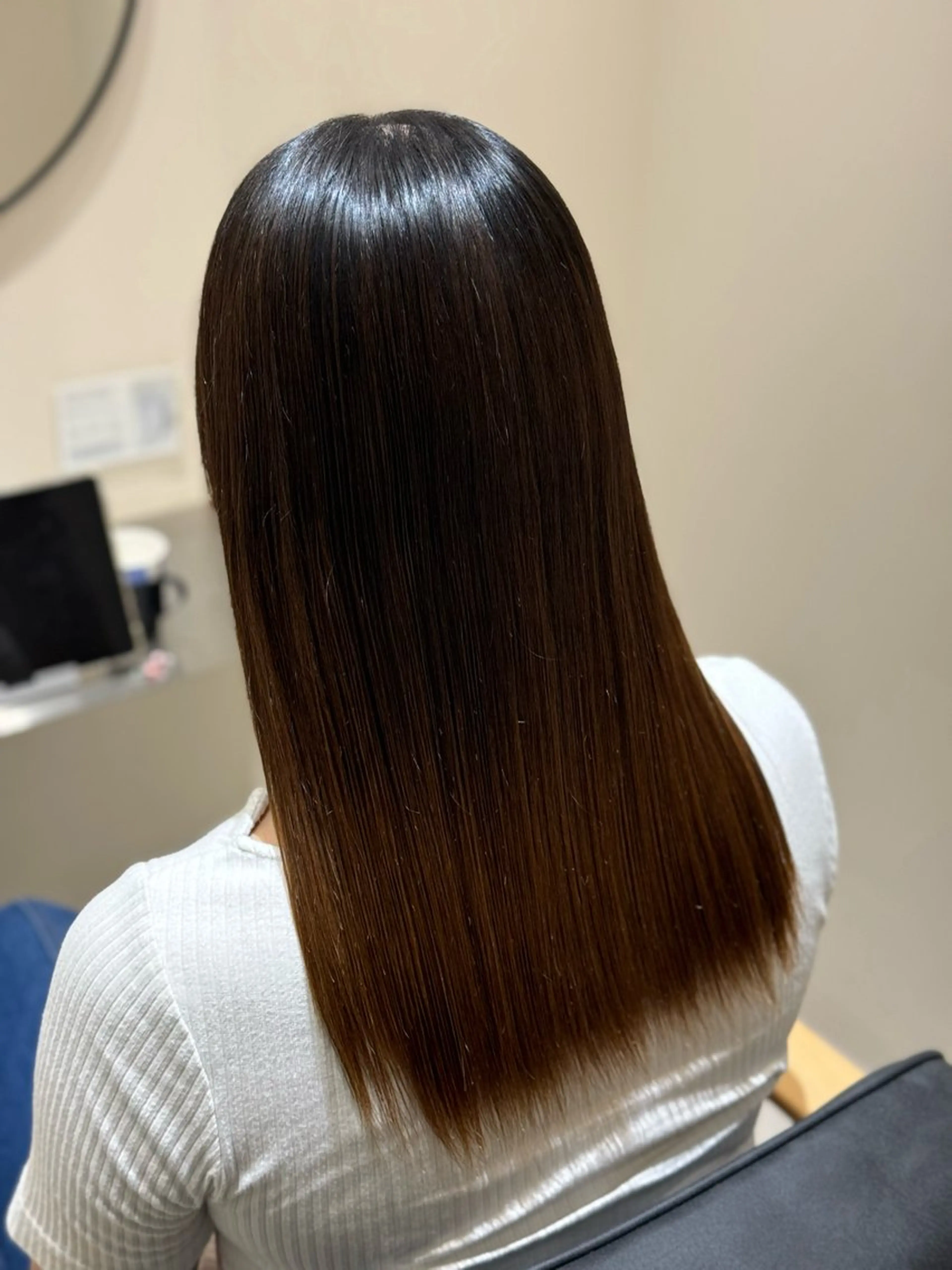 ロング 縮毛矯正 黒島優香🦋 /縮毛矯正/髪質改善のヘアスタイル