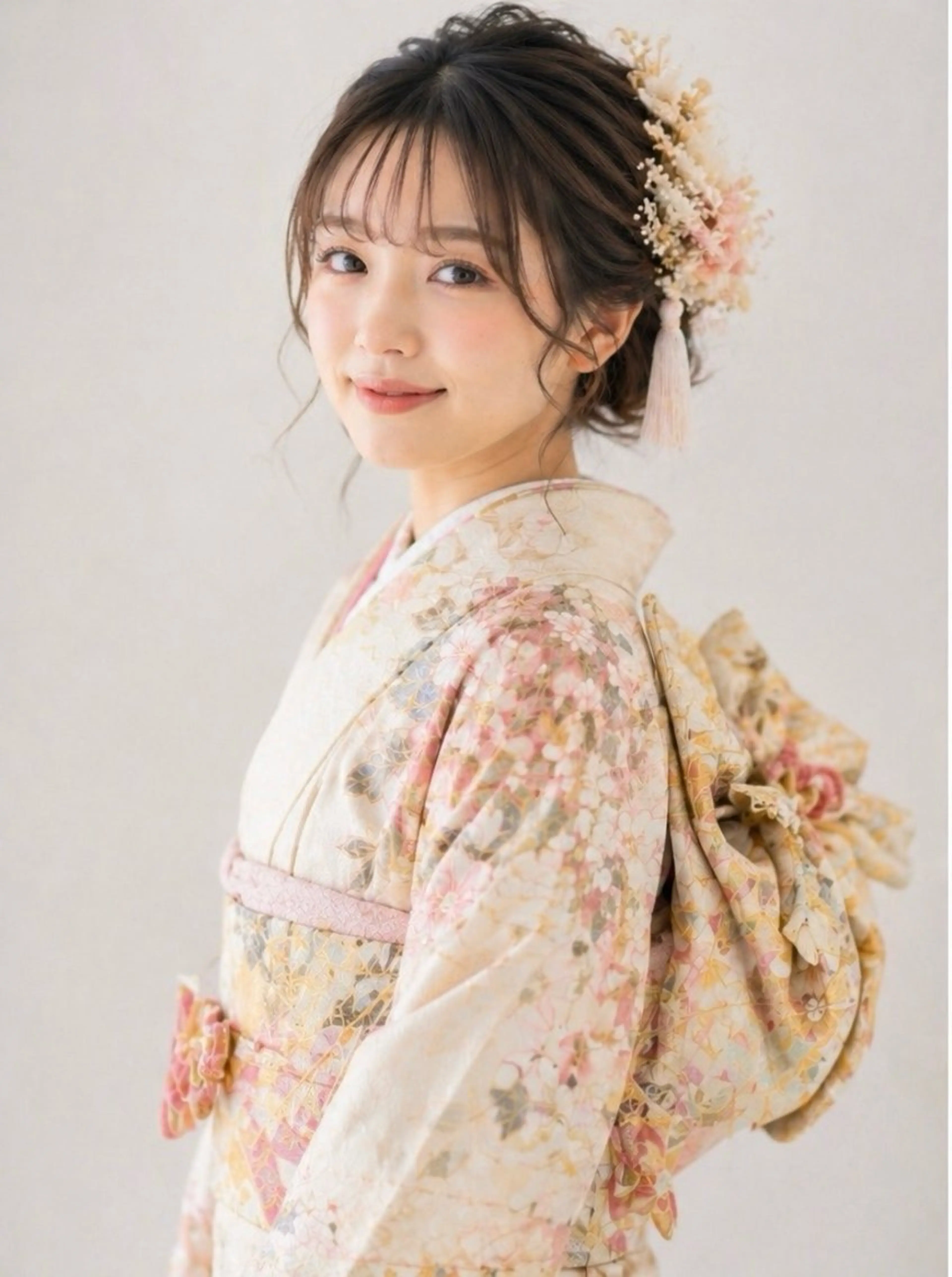 【人気No.1】振袖着付け✨苦しくない×崩れにくい上品仕上げ ¥7000｜目黒駅すぐの写真