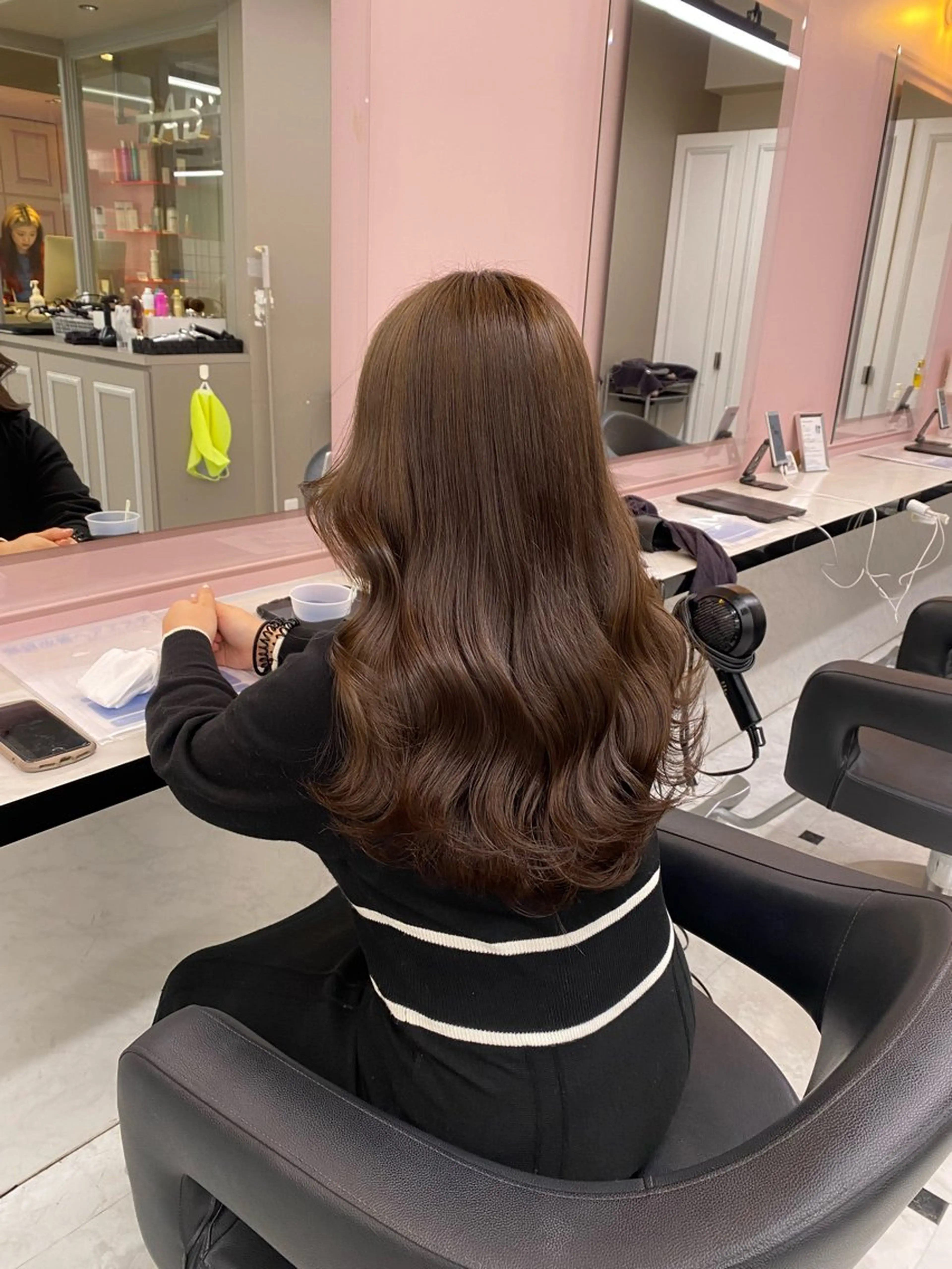 ロング カラー ヘアカラー ♥️韓国風透明感 暖色misa♥️のヘアスタイル