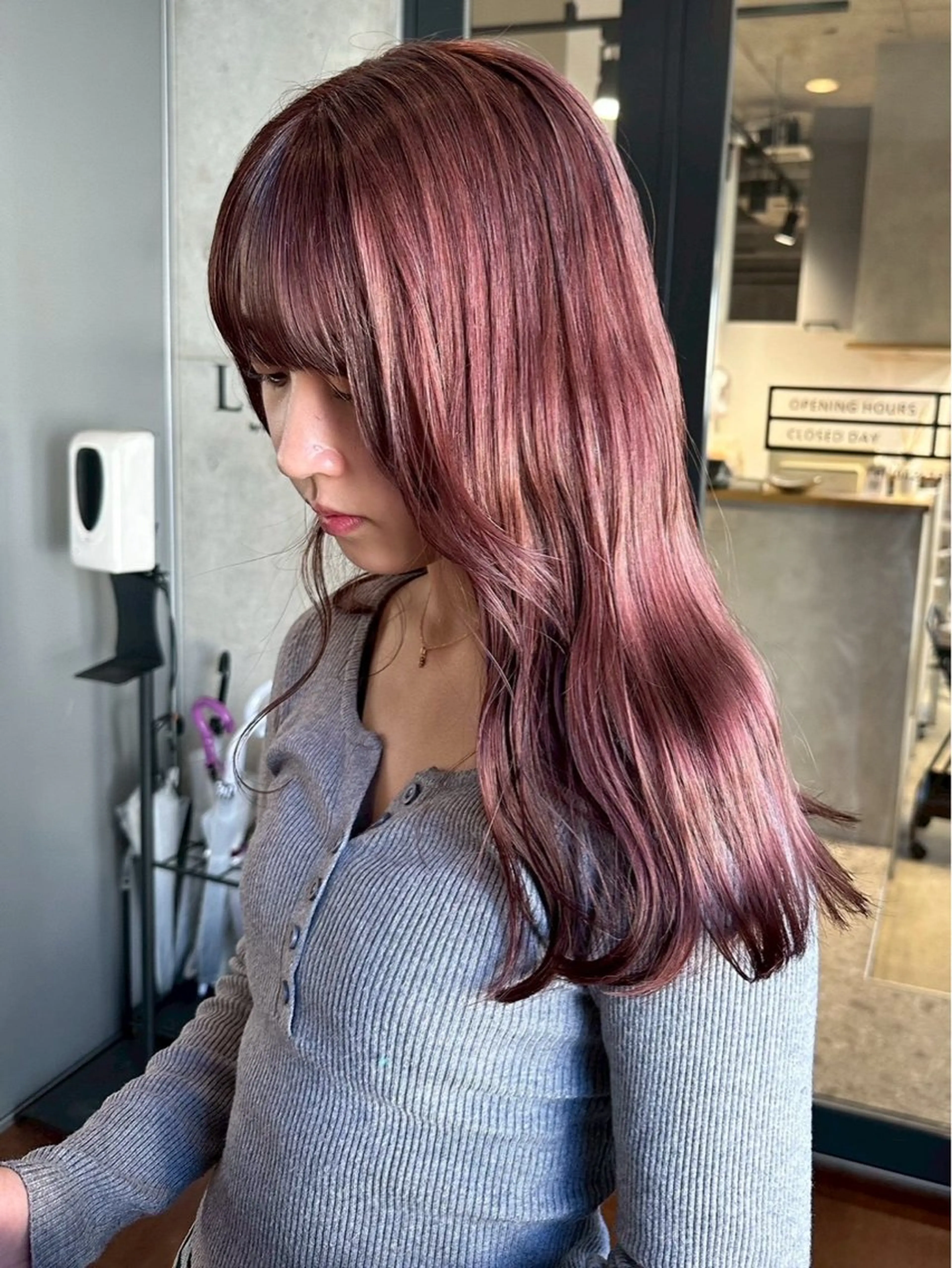 ロング ヘアカラー 🩰✨ワンカラー nanako✨🩰のヘアスタイル