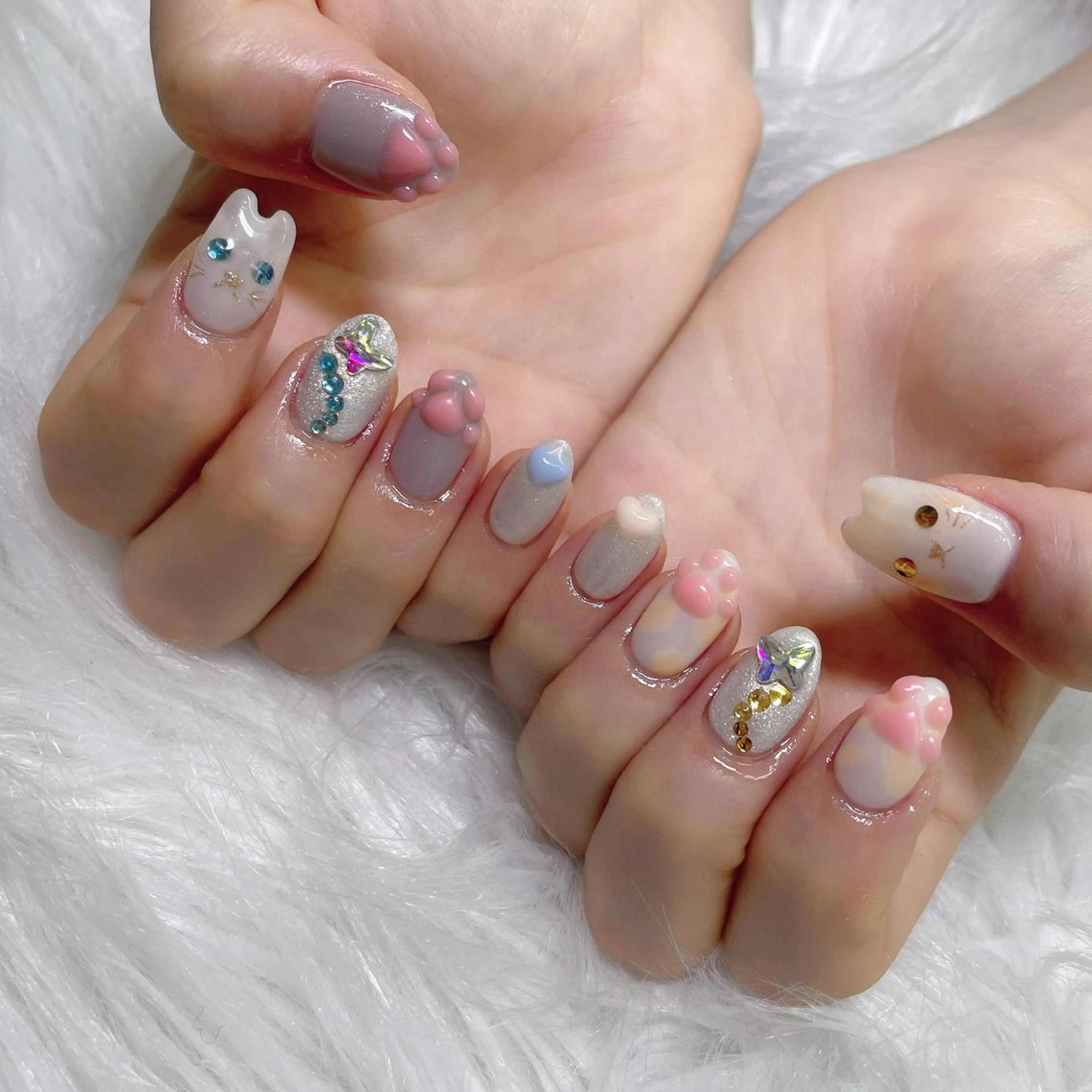 ネイル 💅ネイルサロン ブラン🌈かすみのネイルデザイン