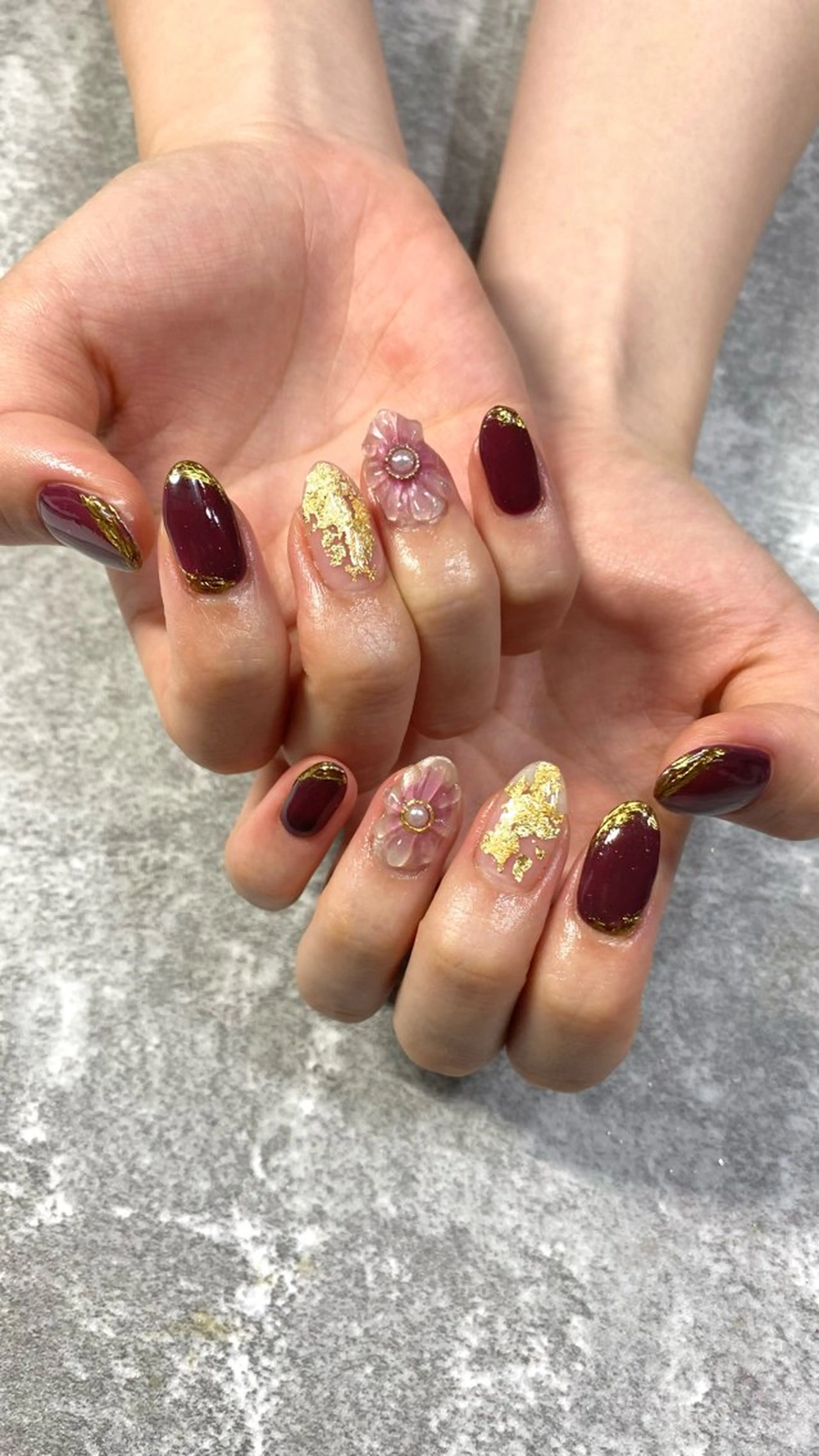 ネイル 成人式 ハンドネイル ★Rinail... .のネイルデザイン