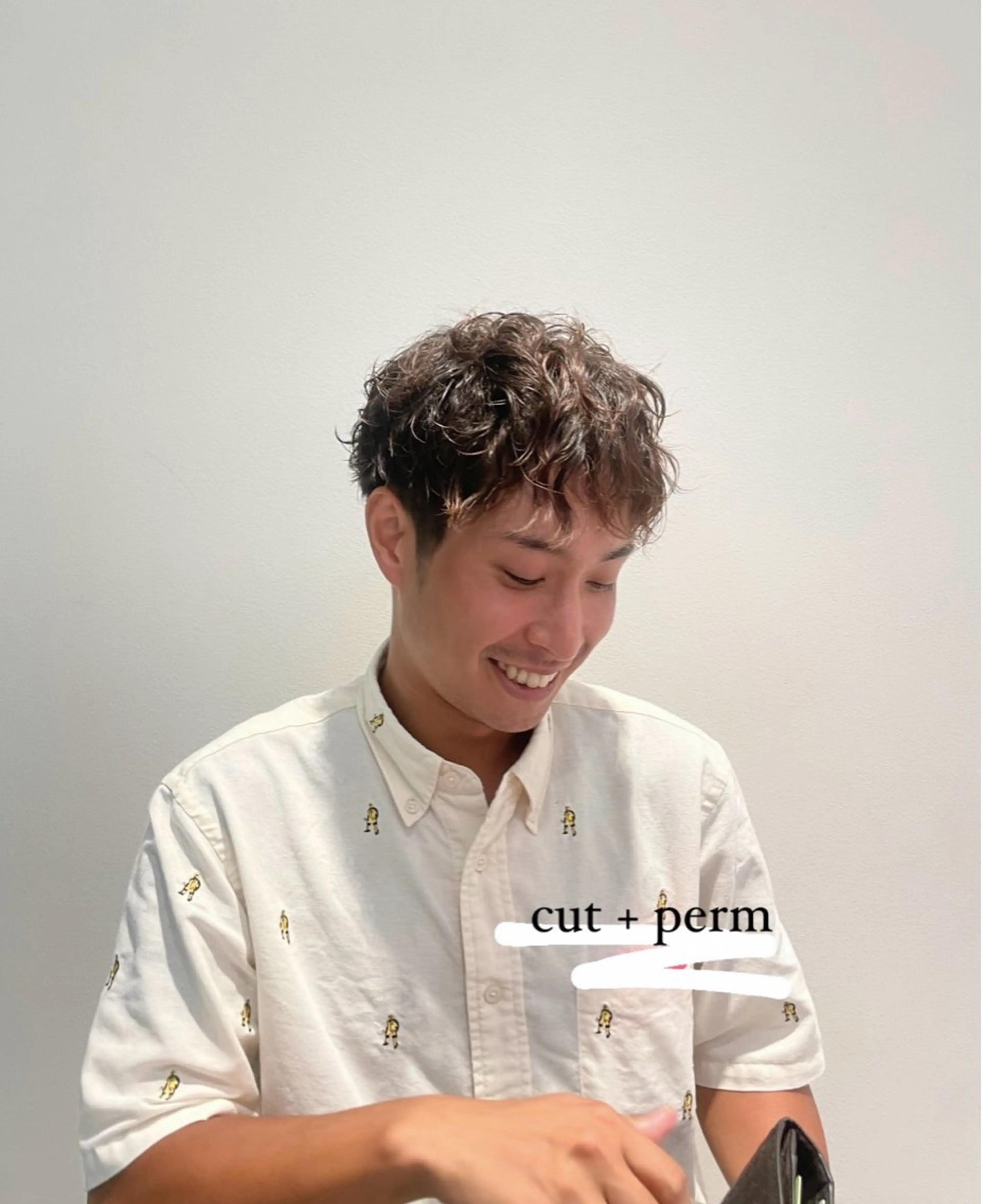 カラー パーマ 山田 ‌　乙波‌‌　‌のヘアスタイル