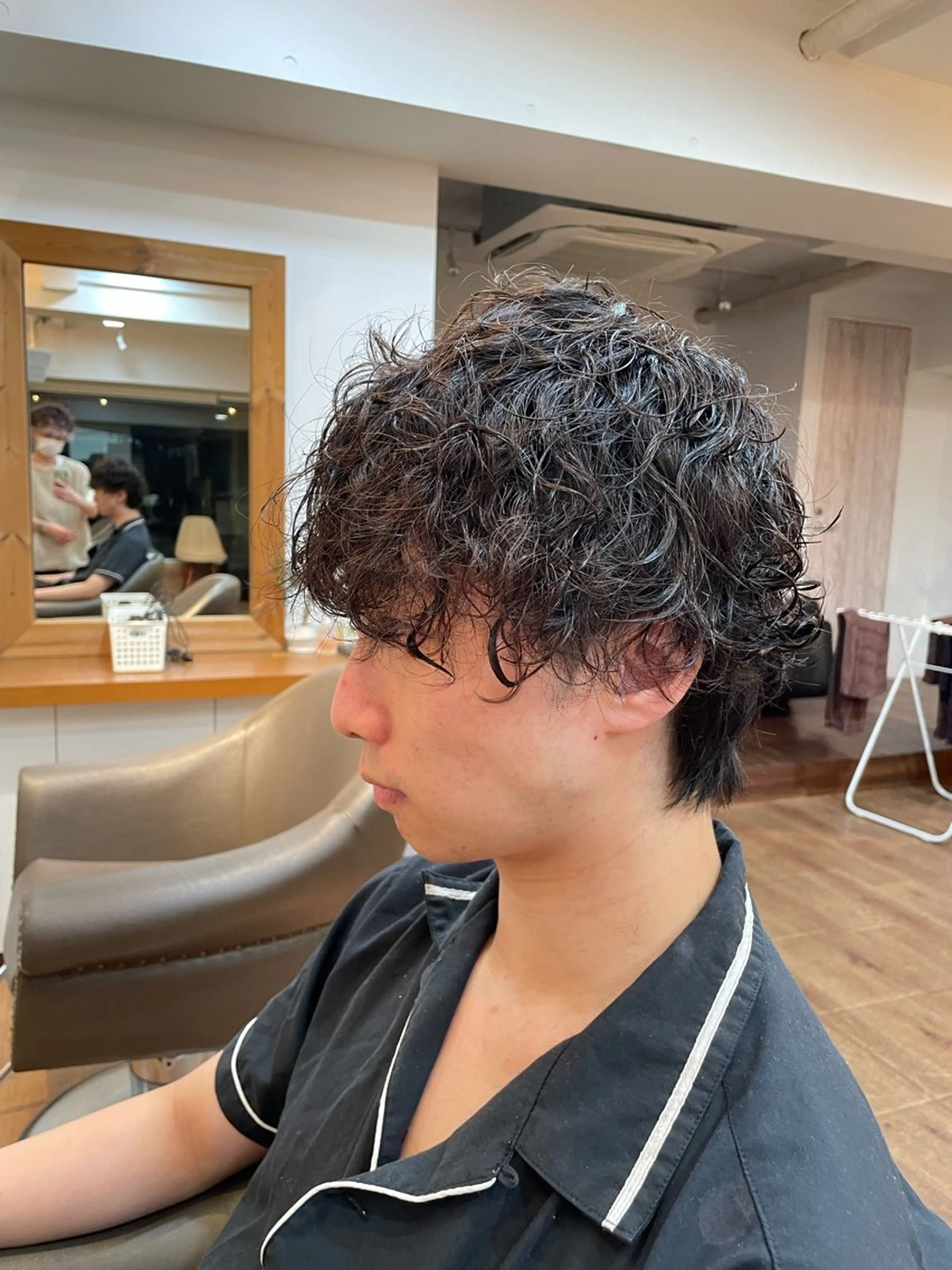 パーマ メンズ 西村 友佑のヘアスタイル