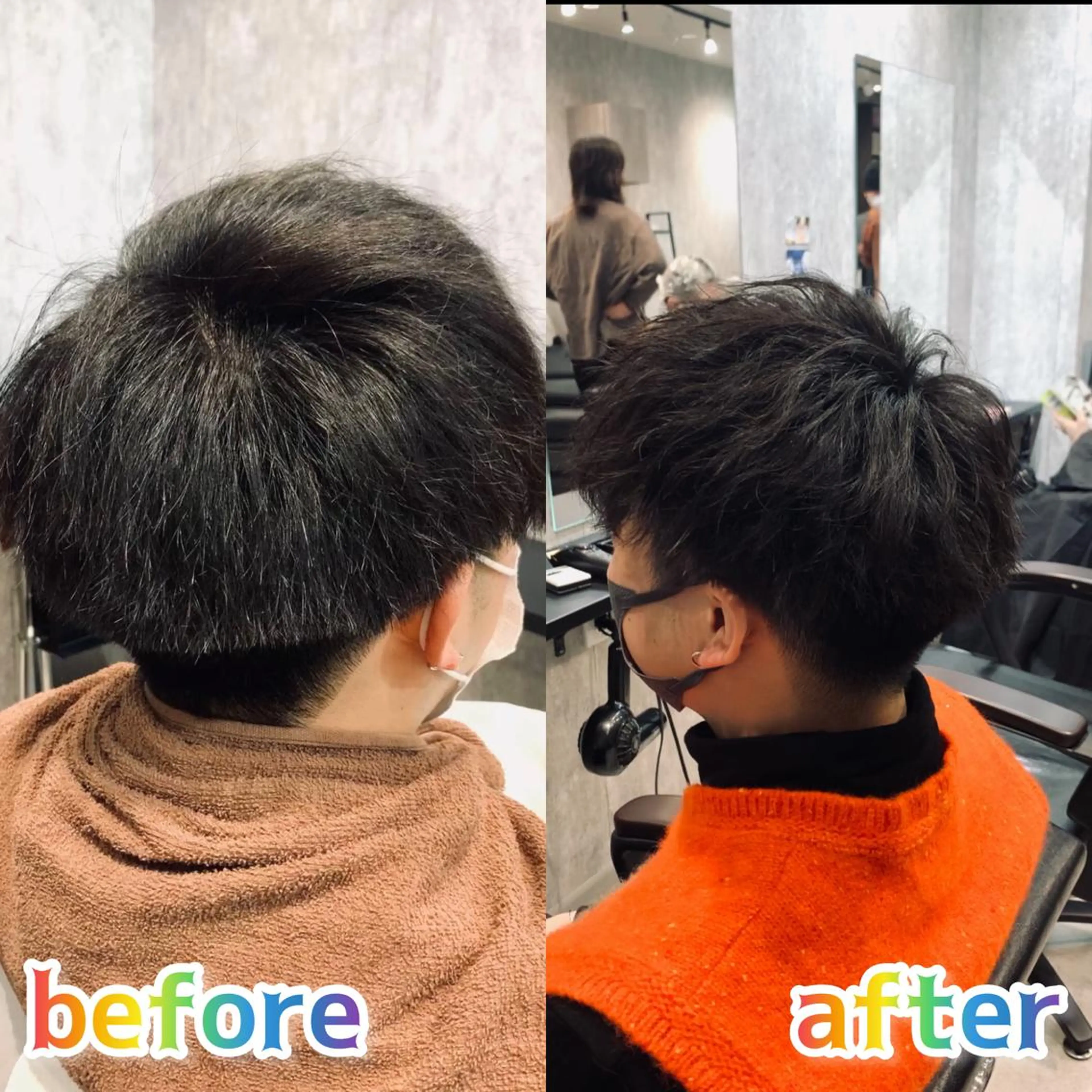 ショート パーマ メンズ メンズ支持数No.1 👑リュウ👑のヘアスタイル