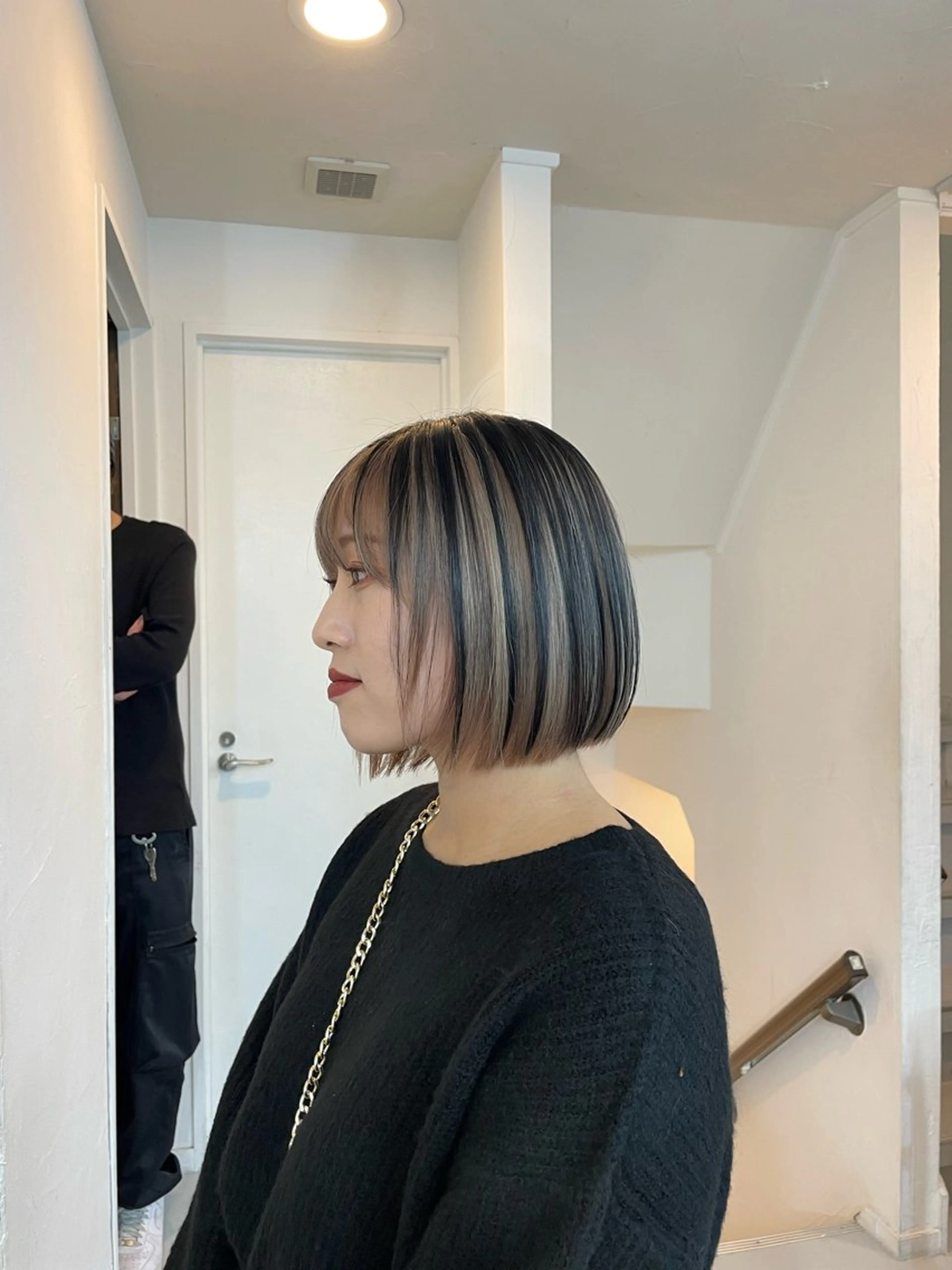 ショート カラー ヘアアレンジ 🦠デザインカラー/ 魚瀬あおい🦠のヘアスタイル