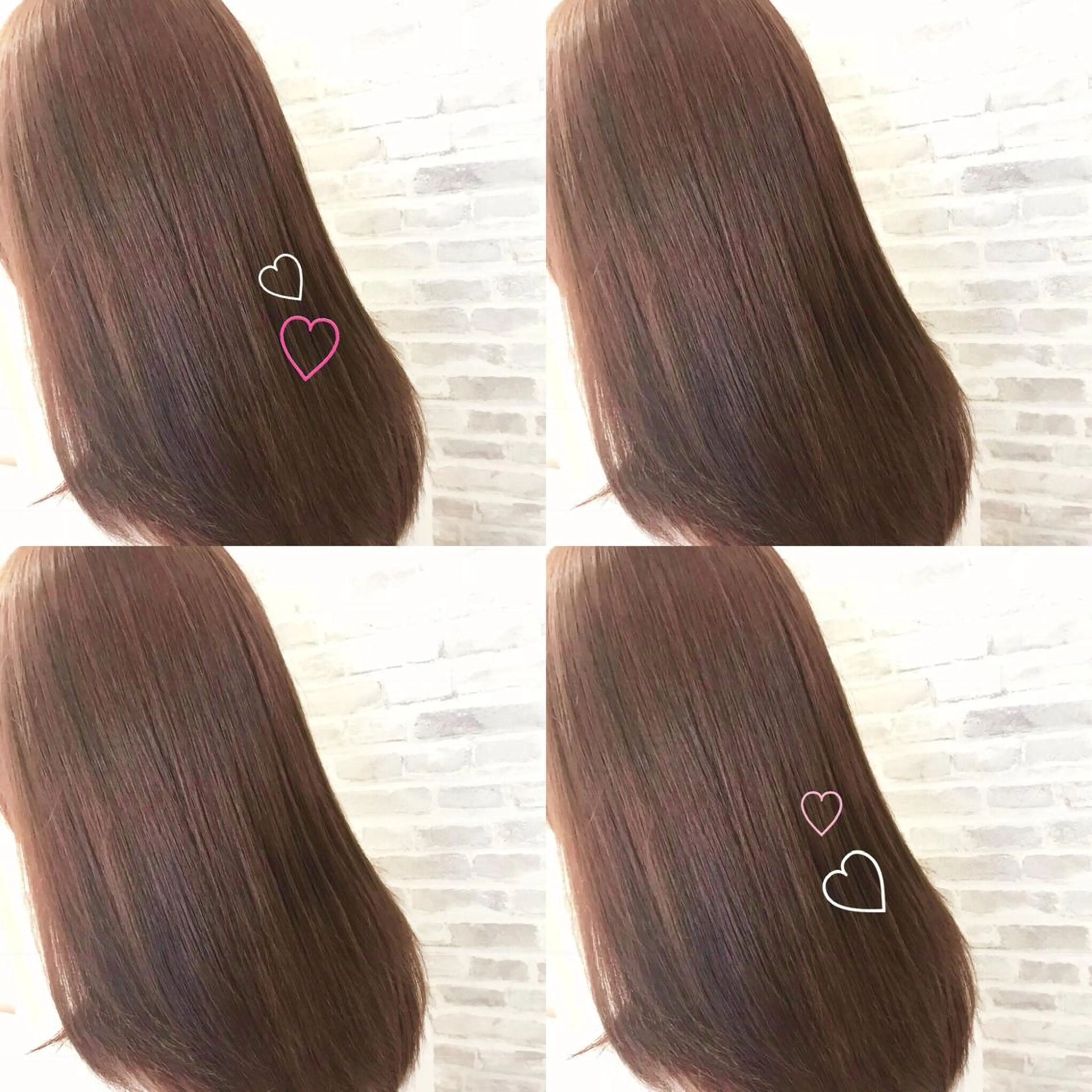 セミロング カラー 💎 透明感カラー ✨Erina 💎のヘアスタイル