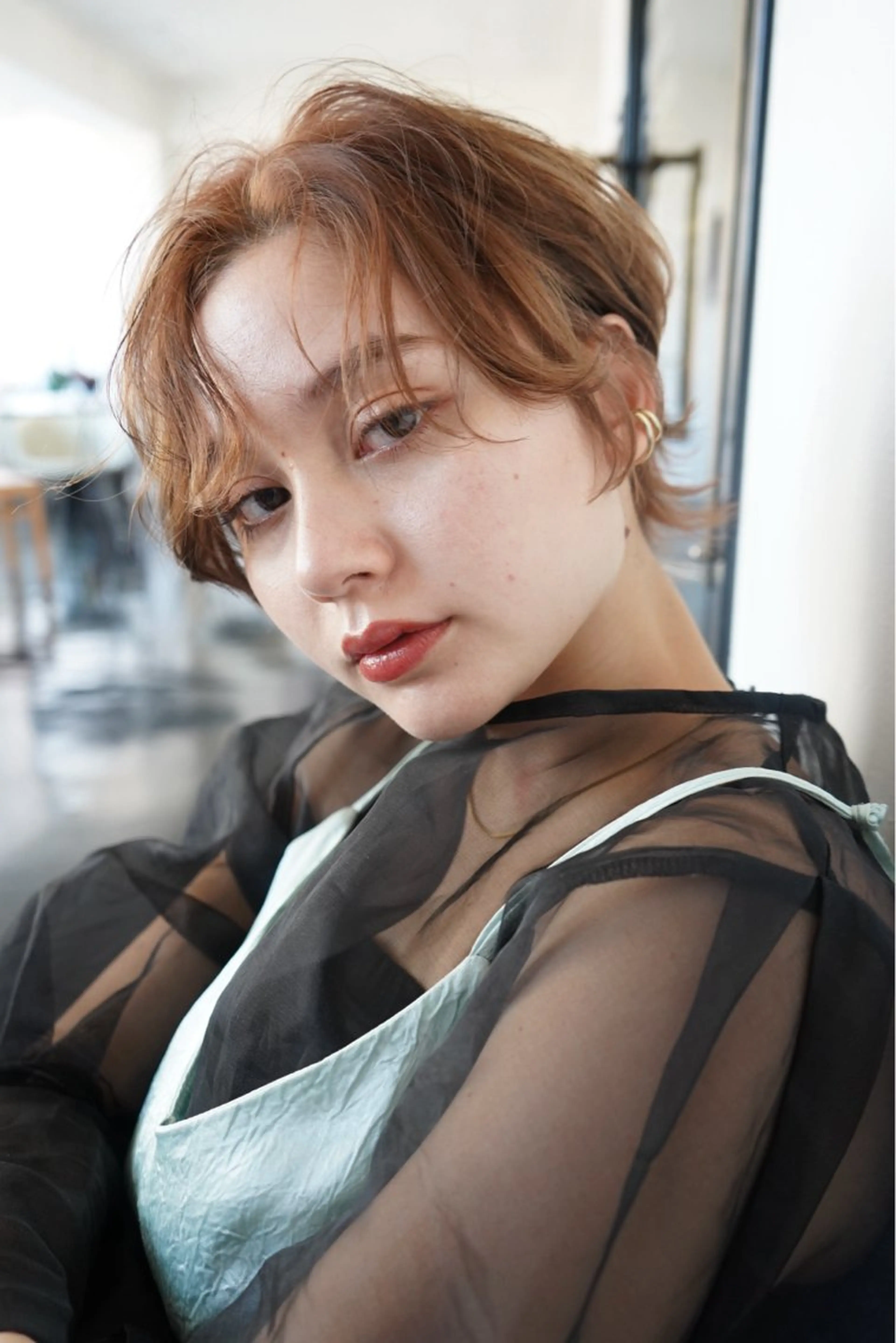 ショート ダメージレス◎東区/ 艶カラー💫/斉藤拓のヘアスタイル