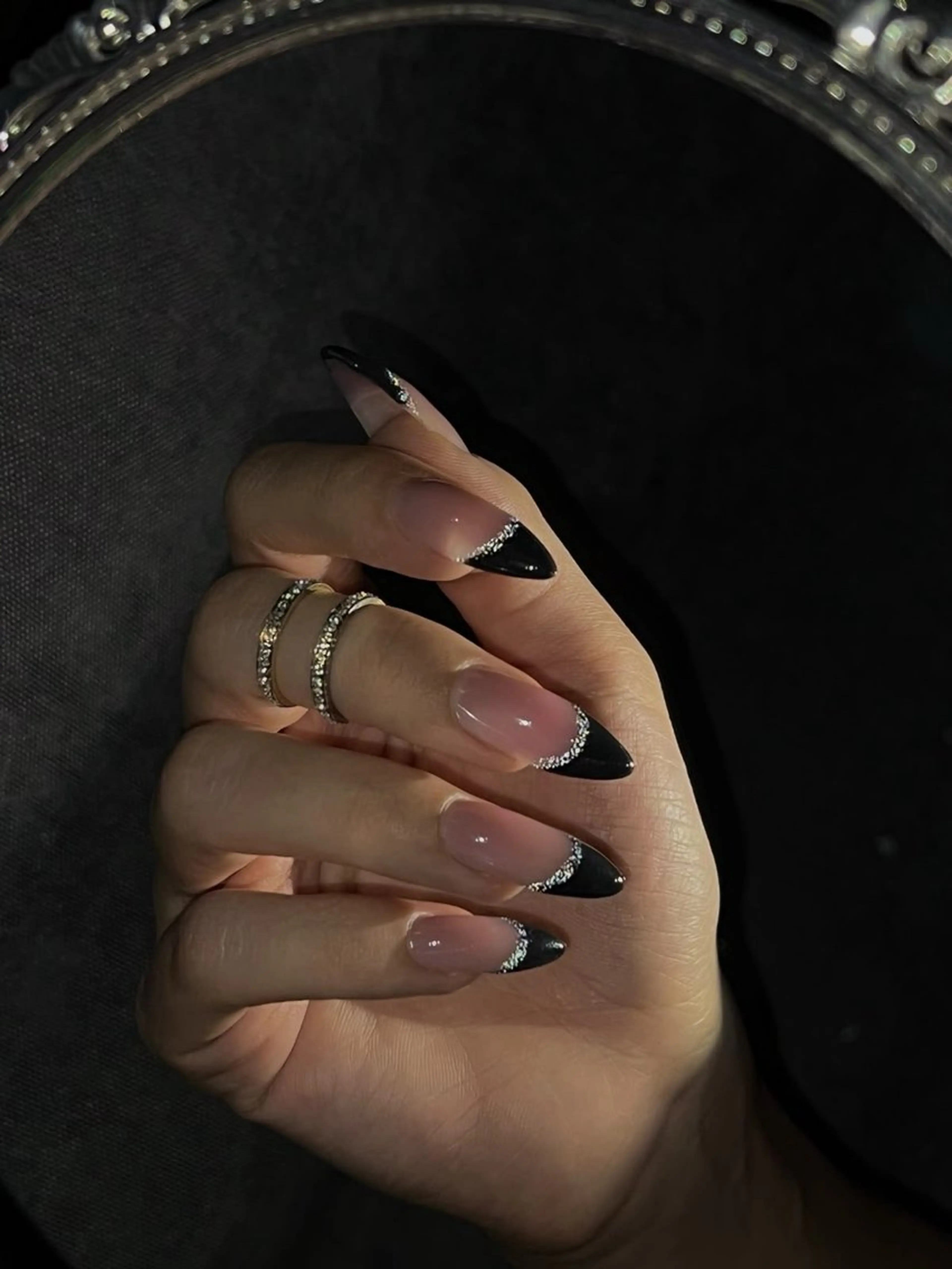 ネイル 韓国ネイル 持ち込み ニュアンスネイル ネイルチップ ANA.CHUO 本川越店舗のネイルデザイン