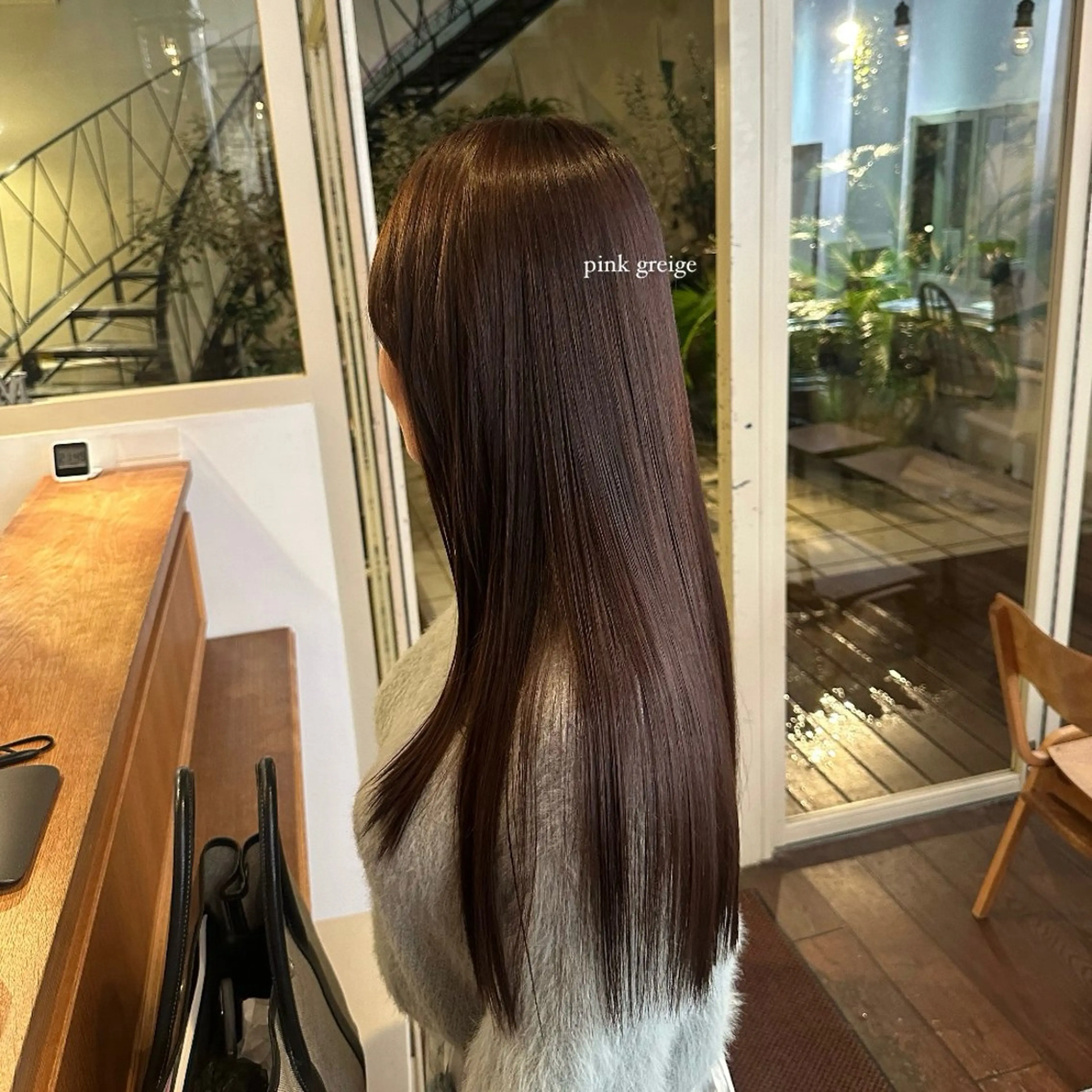 カラー グレージュ ヘアカラー misaki morimoto🌱のヘアスタイル