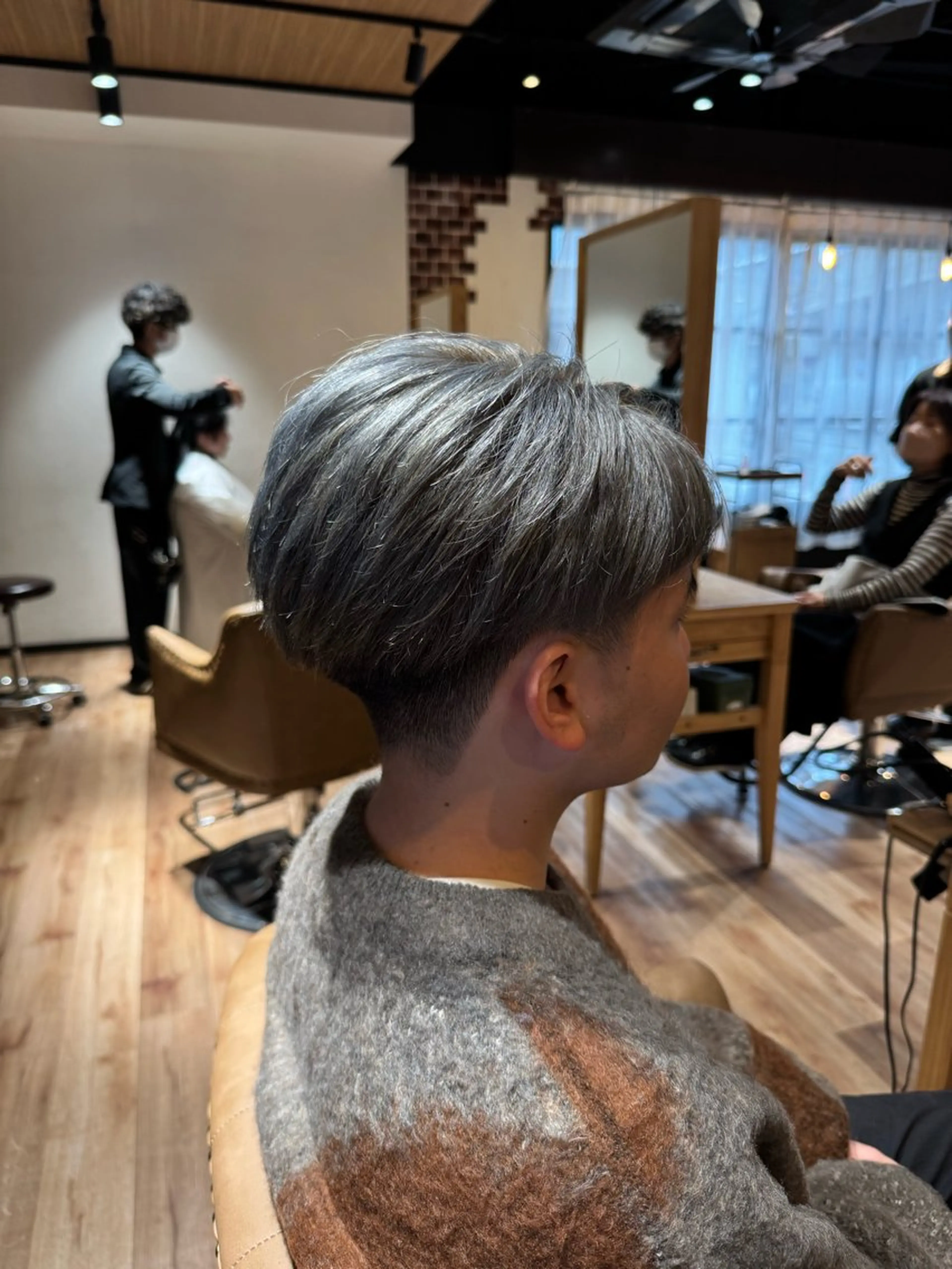 ショート カラー メンズ 増山 諒 【メンズ専門美容師】のヘアスタイル