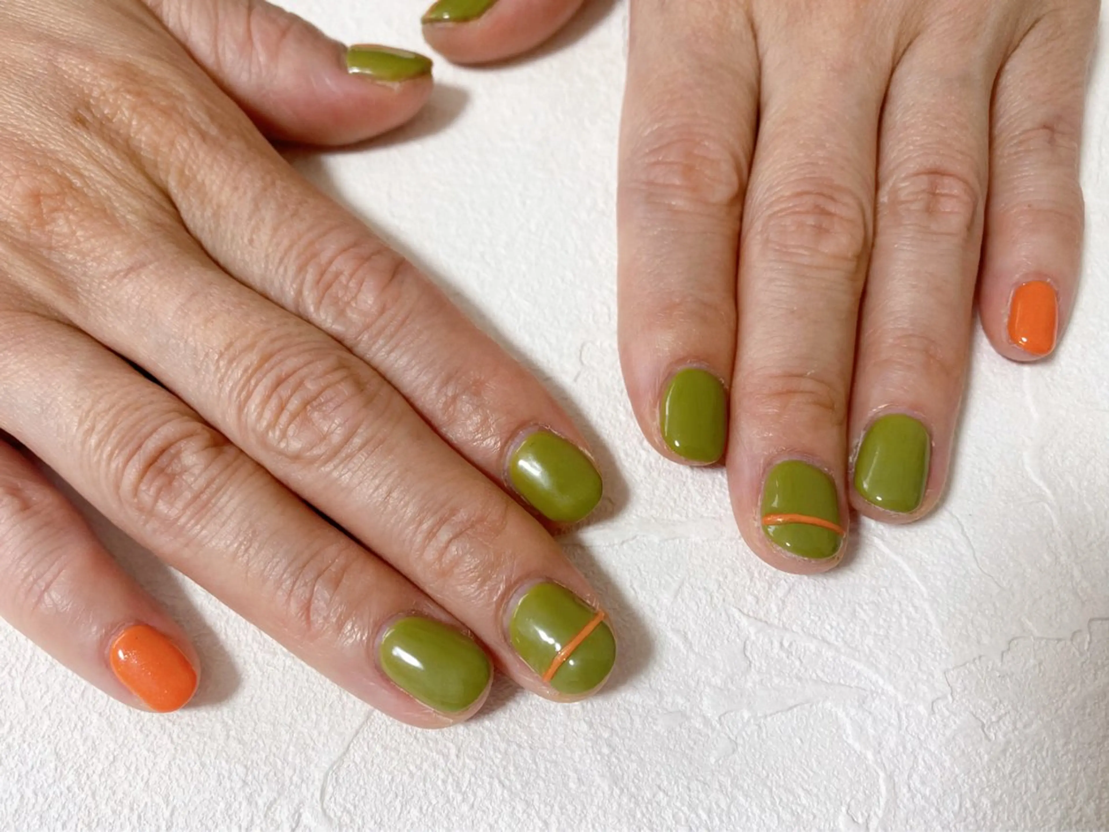 ネイル オーロラネイル フットネイル フレンチネイル ジェルネイル 韓国ネイル ハンドネイル kiki nail たまプラーザのネイルデザイン