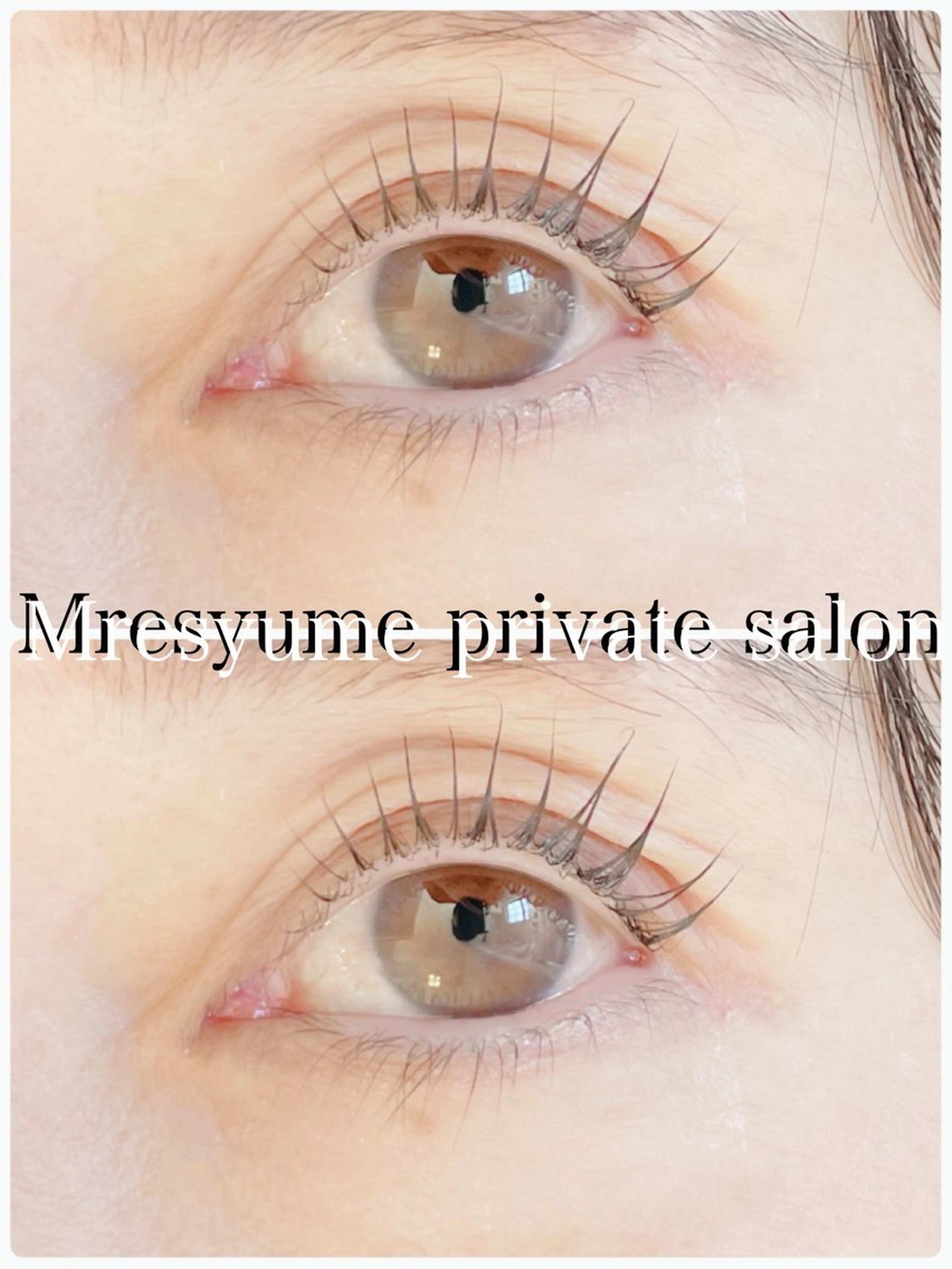 マツエク・マツパ マツパ Mresyume MAYUのマツエク・マツパデザイン