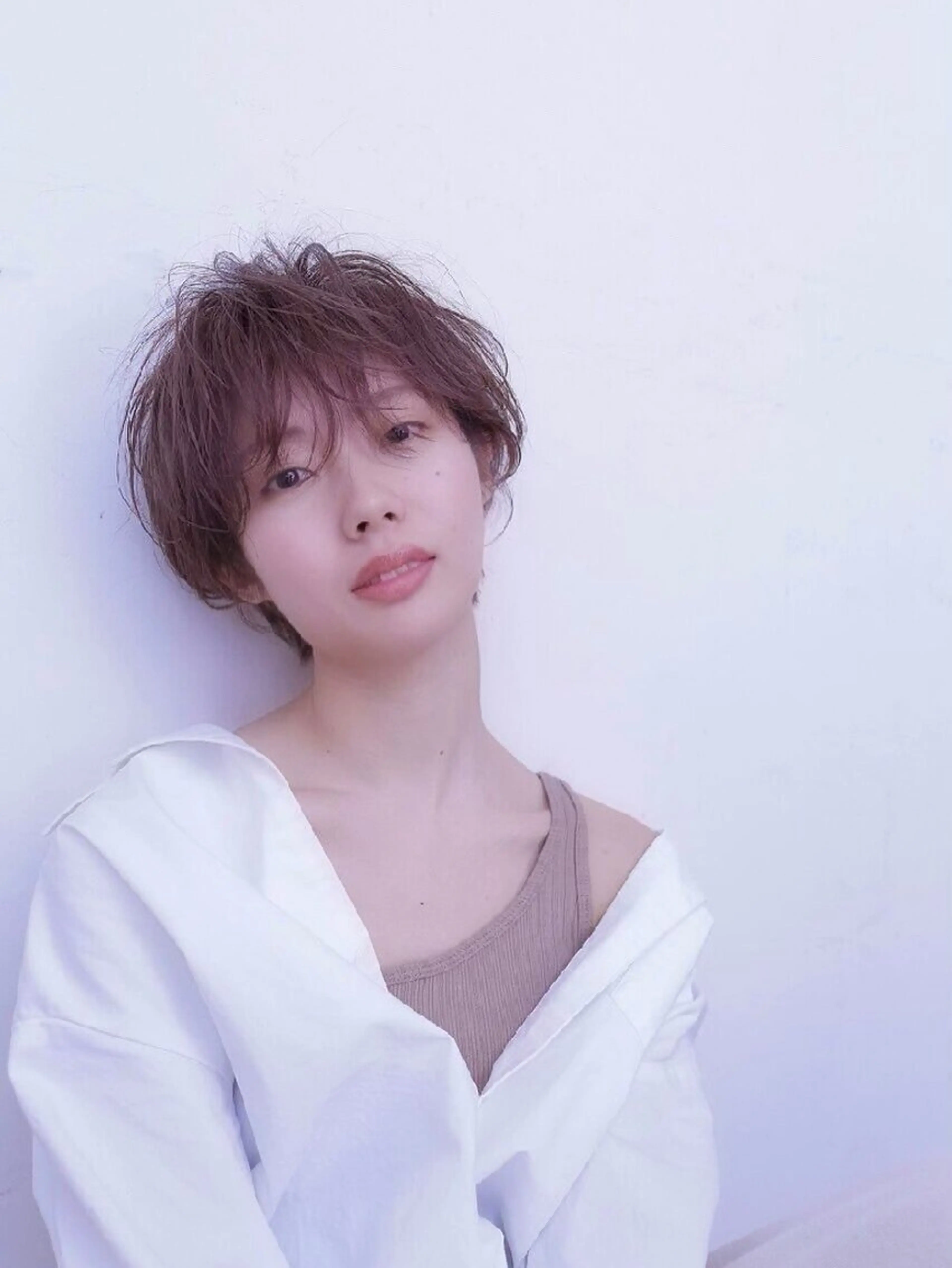 ショート ブリーチカラー/ 名古屋/ioriのヘアスタイル