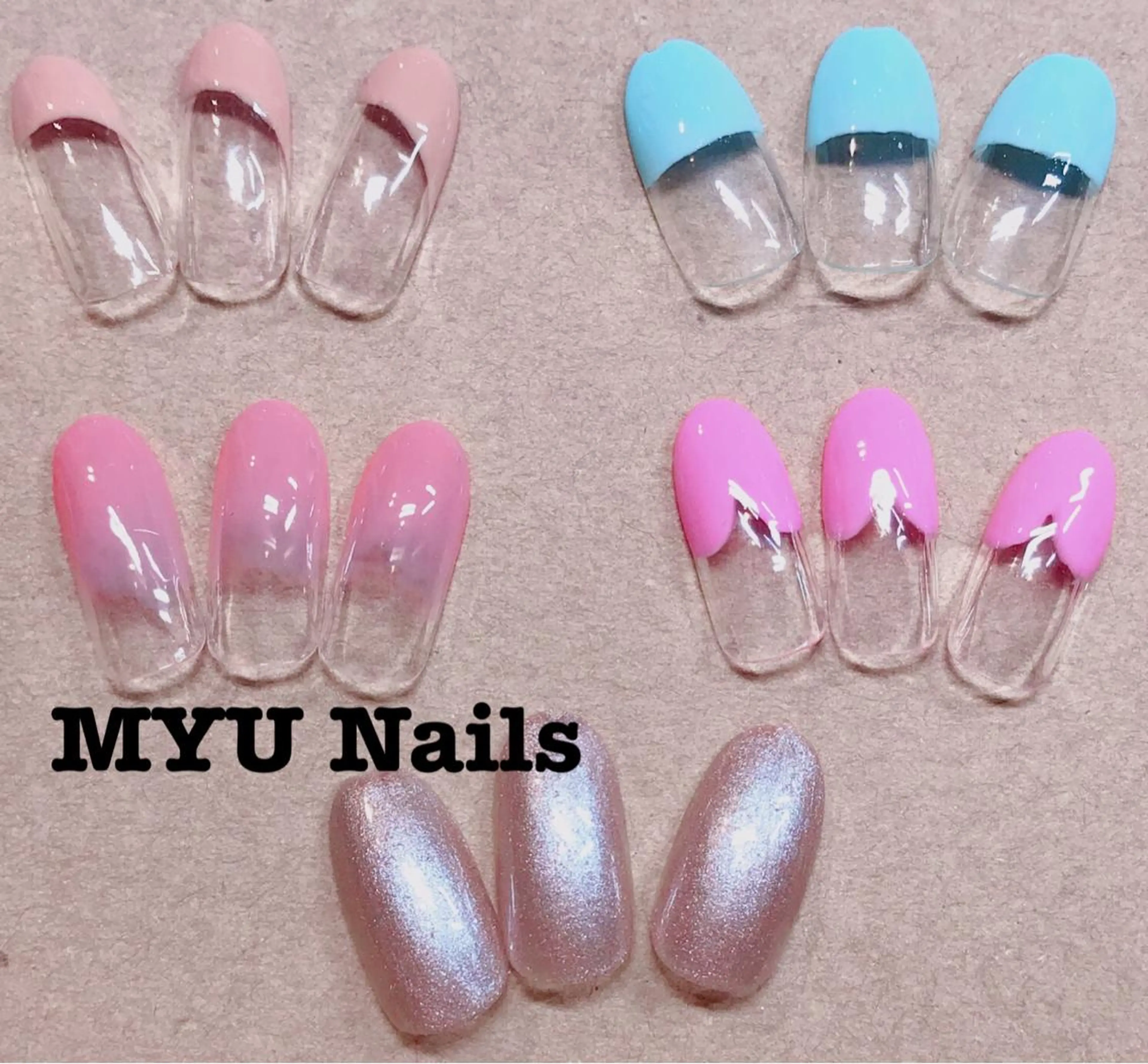 ネイル ニュアンスネイル🌈 MYU Nailsのネイルデザイン
