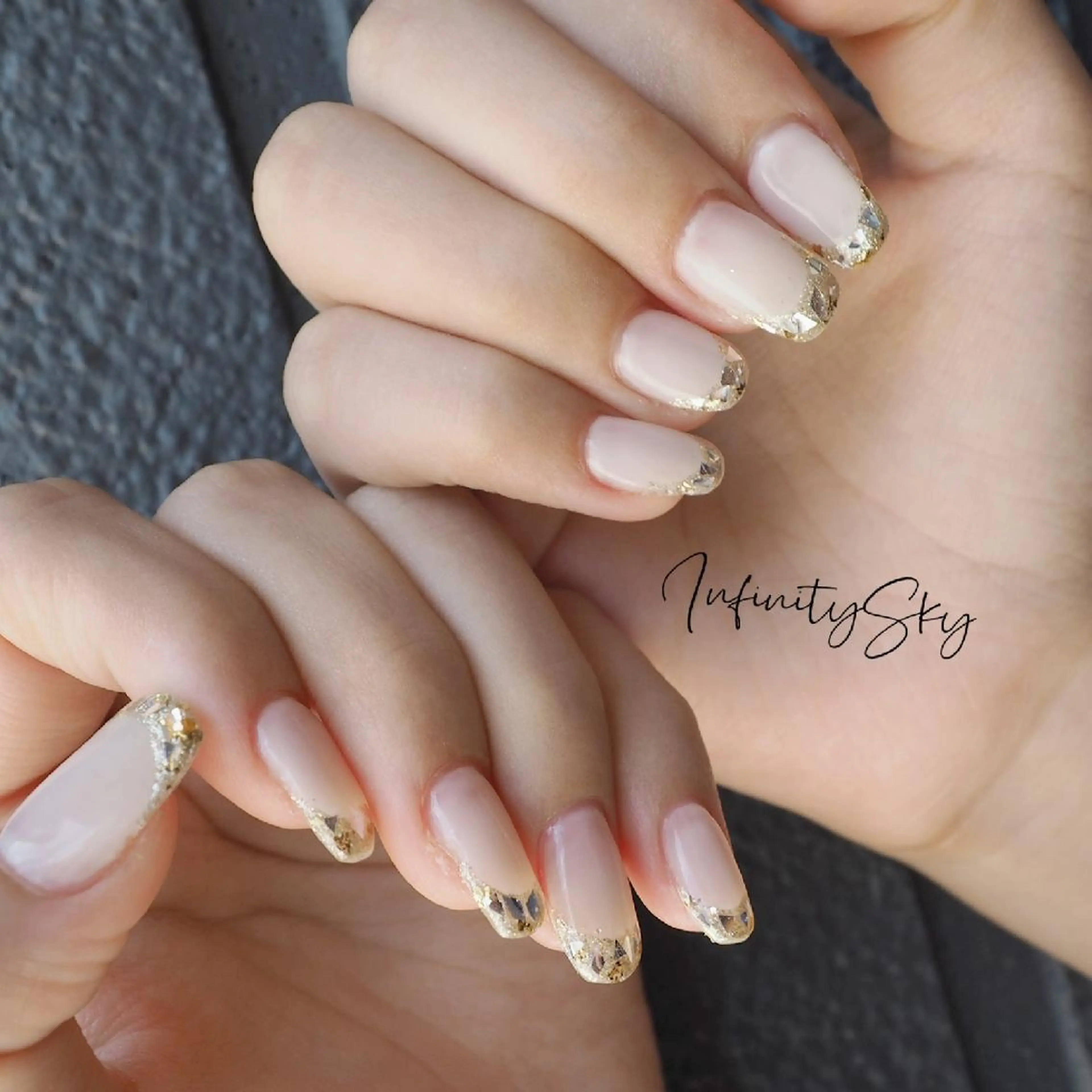ネイル ハンドネイル infinity skyのネイルデザイン