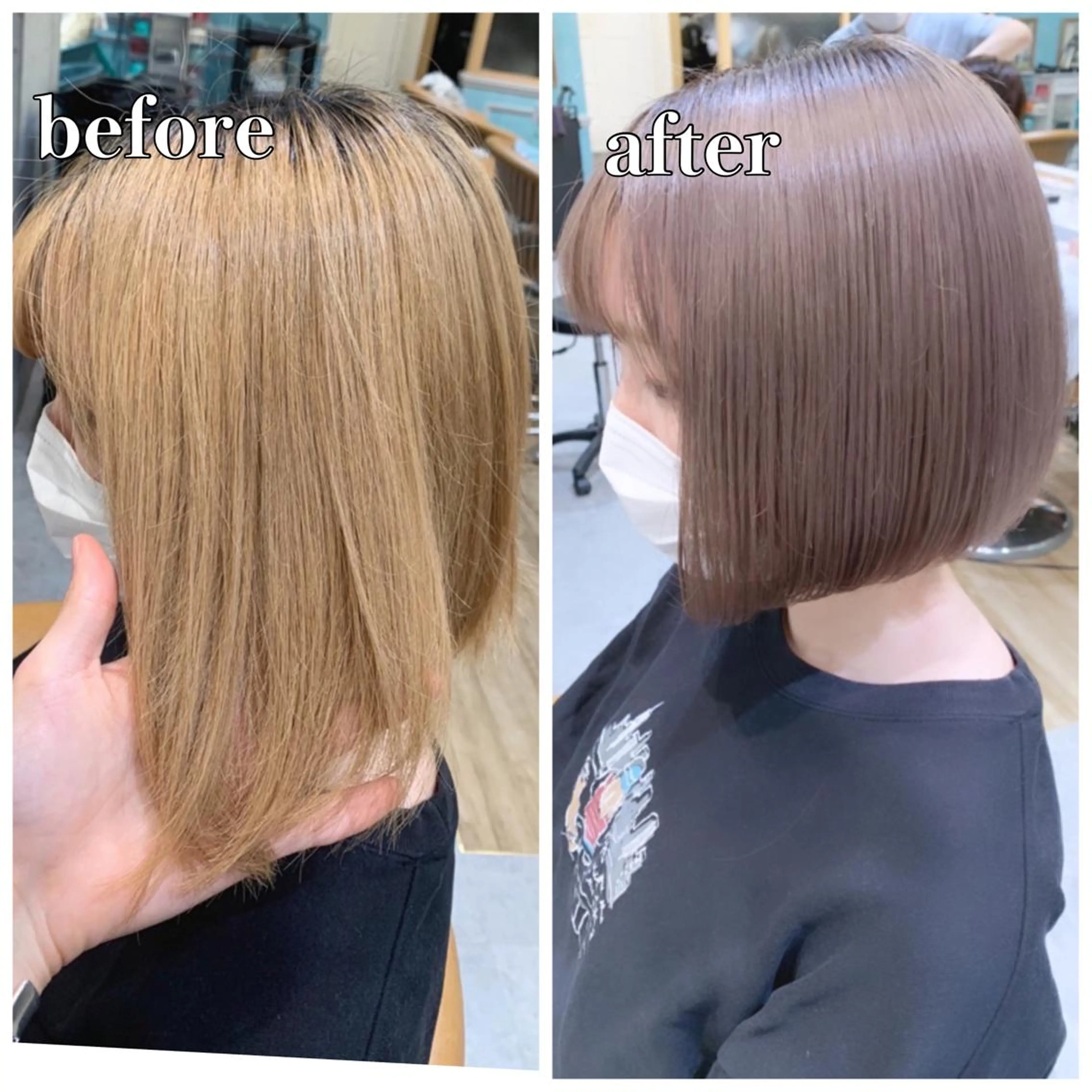 ショート カラー 🌈ブリーチ特化🌈 MINATOのヘアスタイル